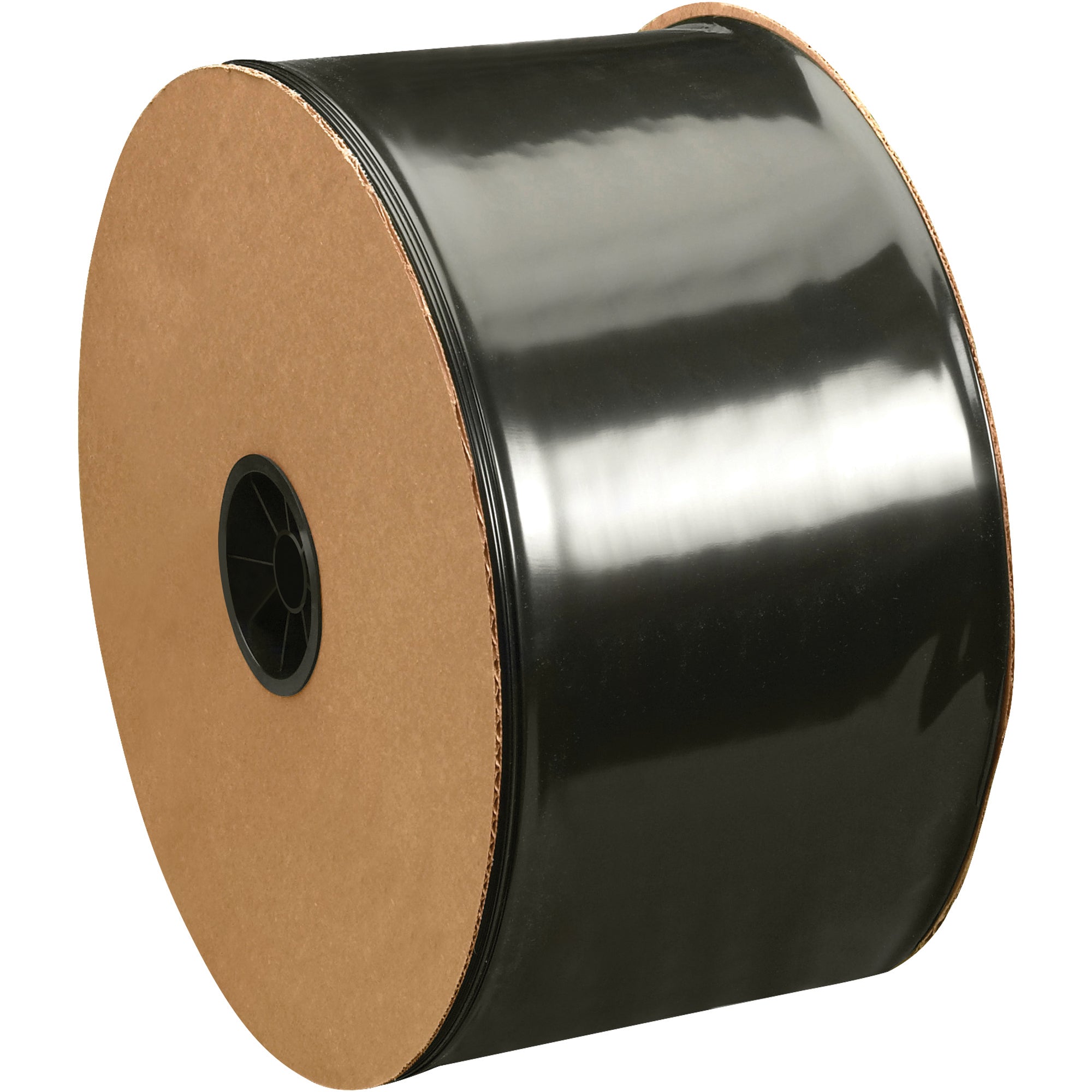 24" x 725' - 6 Mil Black Poly Tubing (PT2406B) Roll Of 1