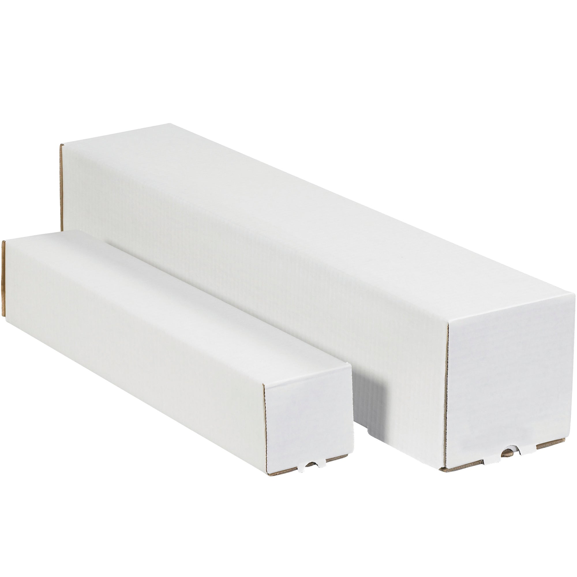 3 x 3 x 30" White Square Mailing Tubes (M3330) Bundle Of 25