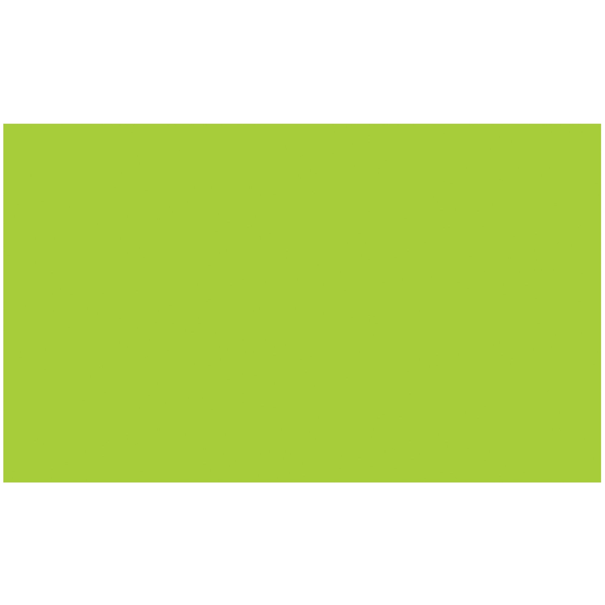 3 x 5" - Fluorescent Green Removable Rectangle Labels (DL1592FG) Roll Of 500