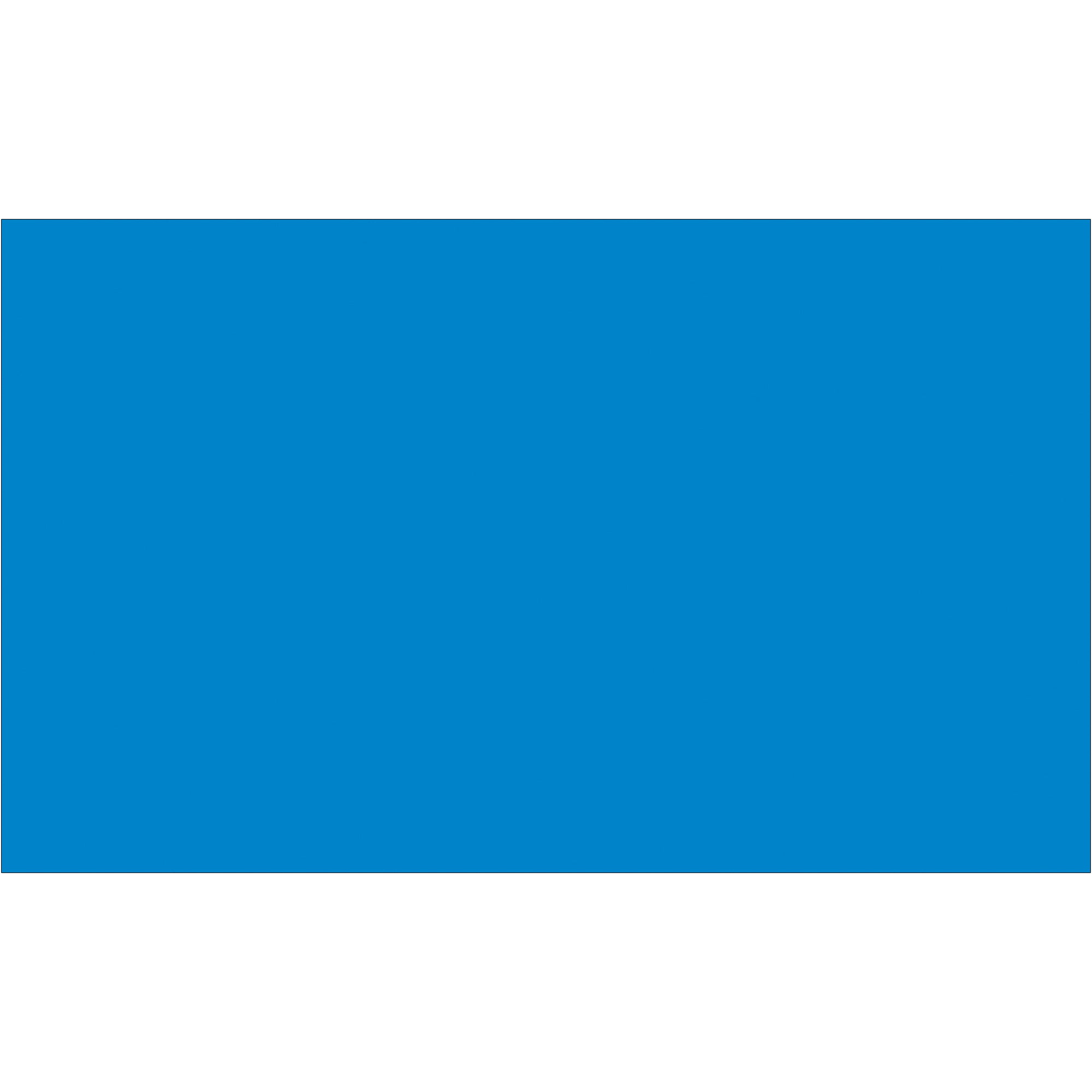 3 x 5" Light Blue Inventory Rectangle Labels (DL632C) Roll Of 500