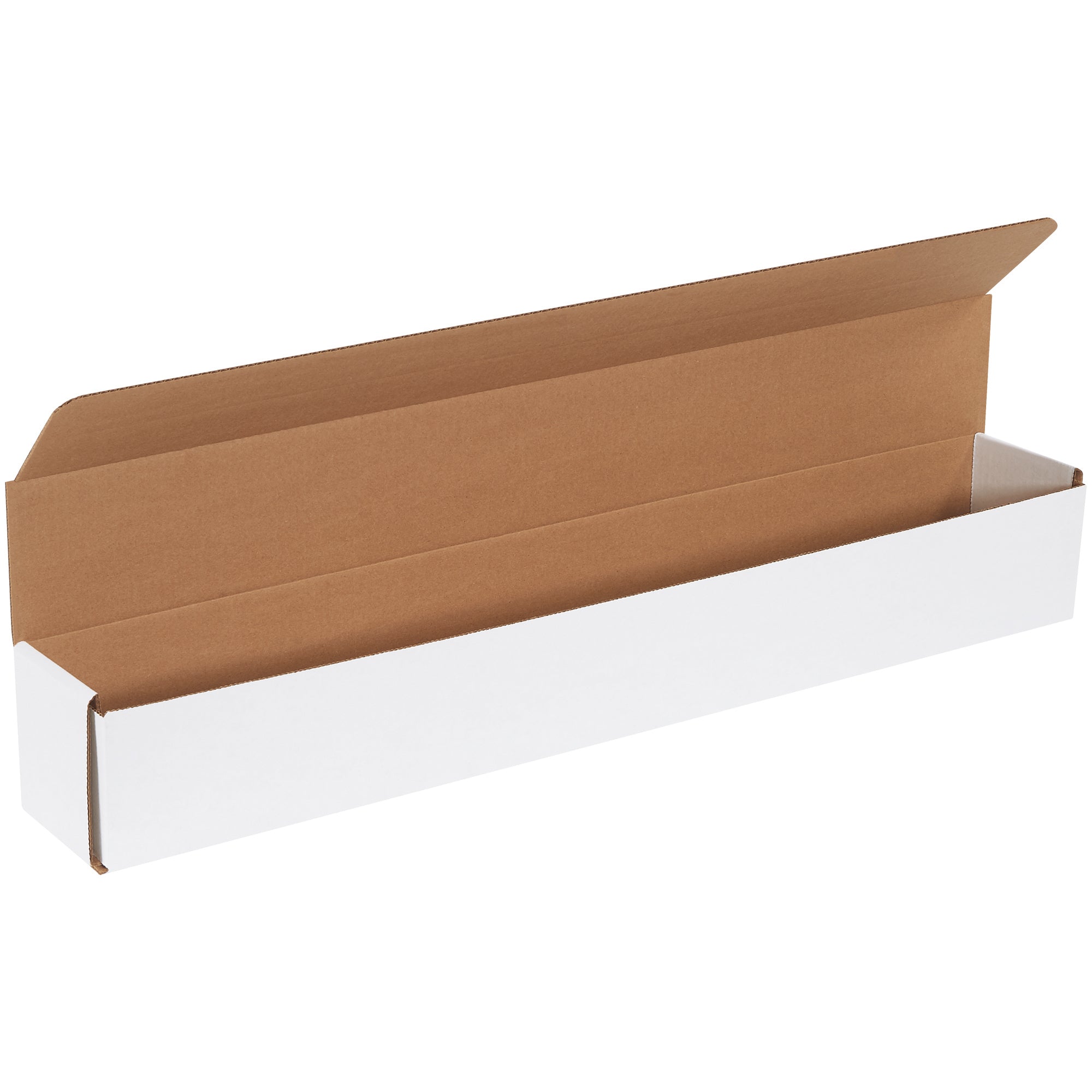 30 x 4 x 4" White Corrugated Mailers (M3044) Bundle Of 50