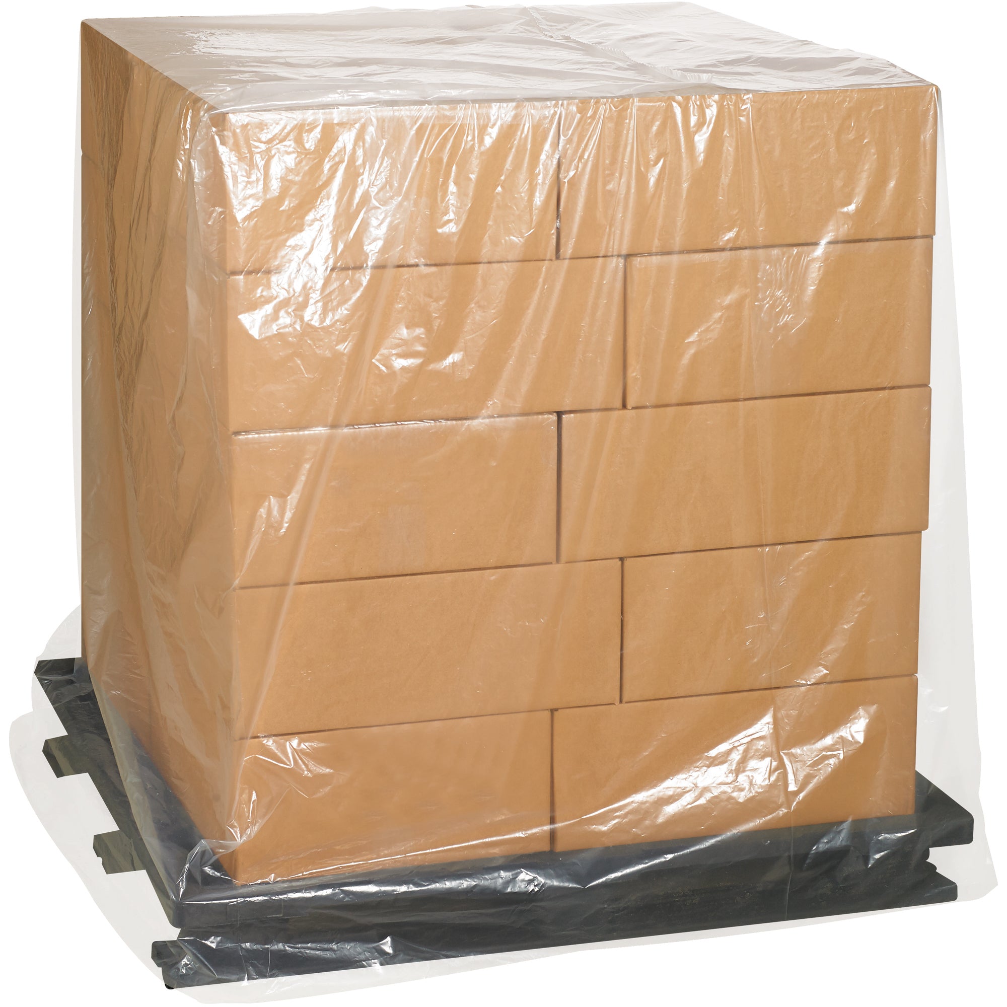 32 x 28 x 72" - 2 Mil Clear Pallet Covers (PC509) Case Of 100