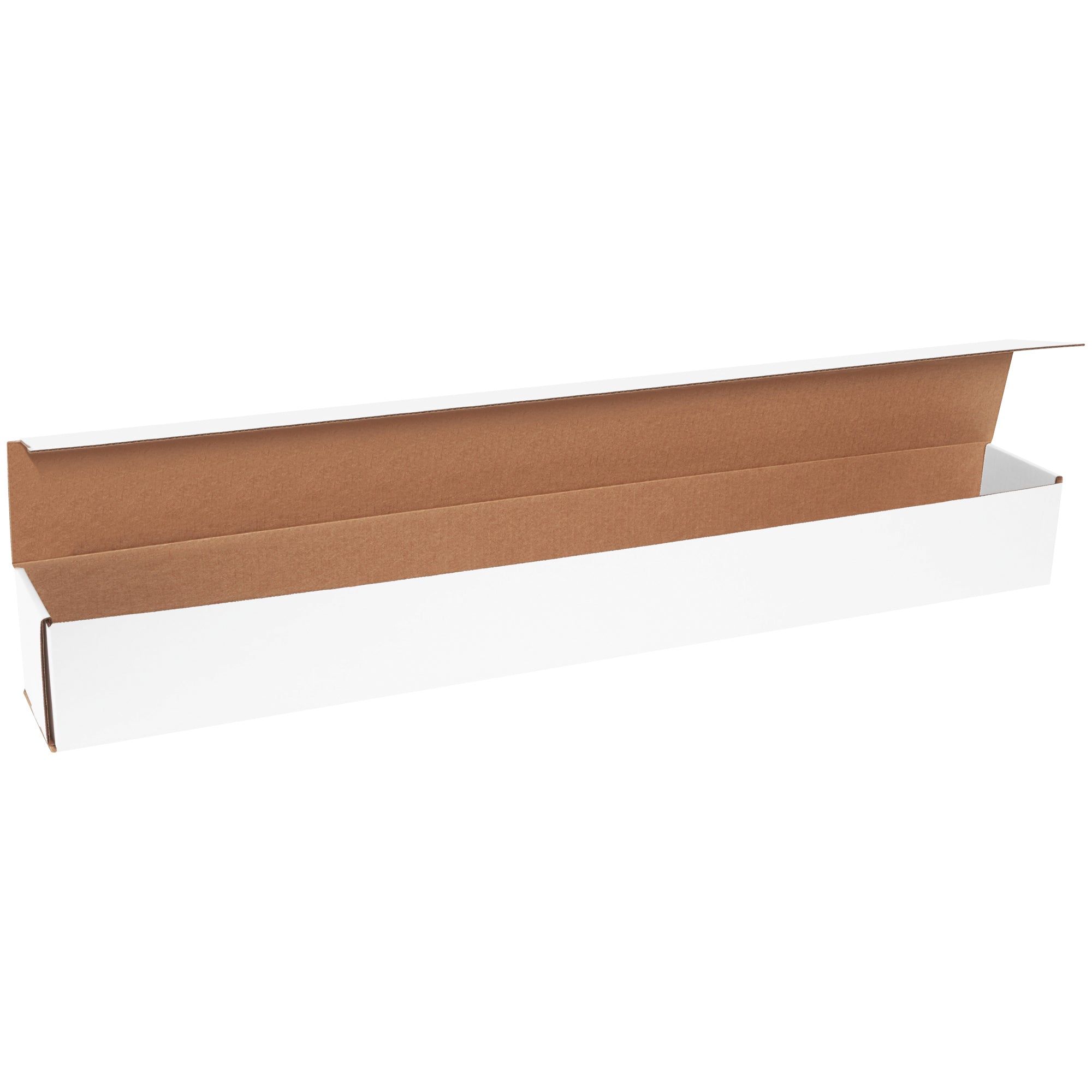 36 x 4 x 4" White Corrugated Mailers (MLR3644) Bundle Of 50