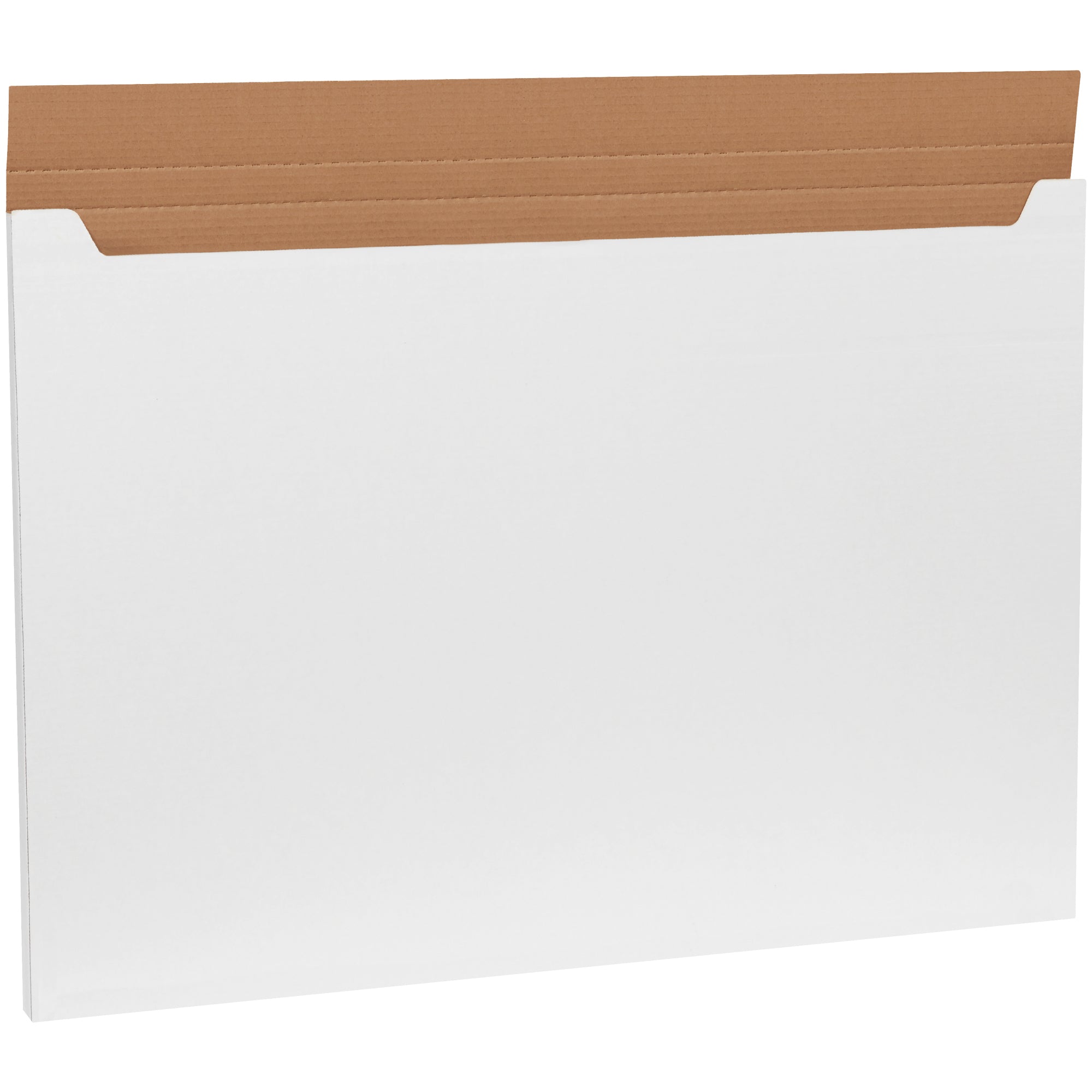 38 x 26 x 1" White Jumbo Fold-Over Mailer (M38261) Bundle Of 20