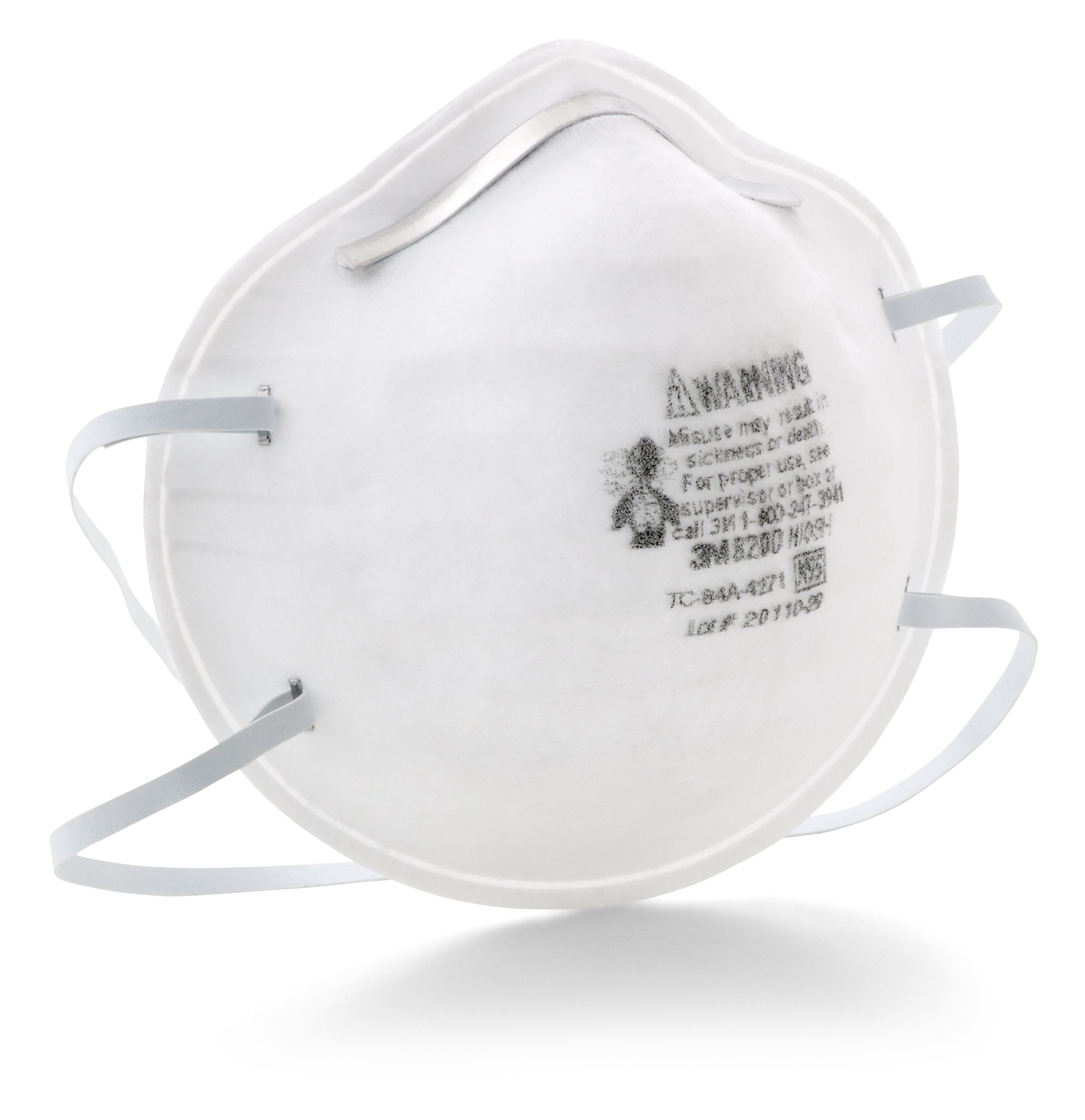 3M Particulate Respirator Mask Industrial N95 Not Rated Elastic Strap One Size Fits Most (1078641_EA) 1/EA