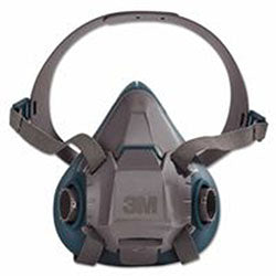 3M Rugged Comfort Half-Facepiece Reusable Respirator, Medium (142-6502) Each