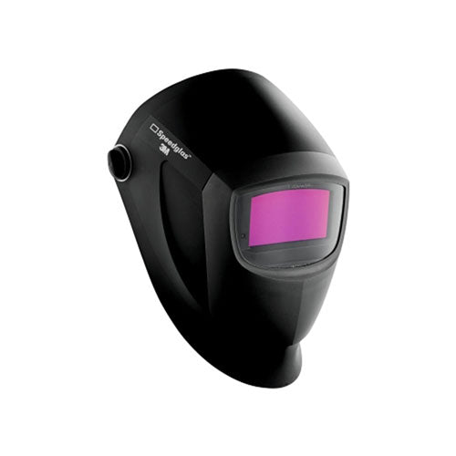 3M Speedglas 9002NC Welding Helmet, Shade 8 to 12, Black/Silver, 4.09 in x 2.13 in Window (711-04-0100-20NC) 1 Case