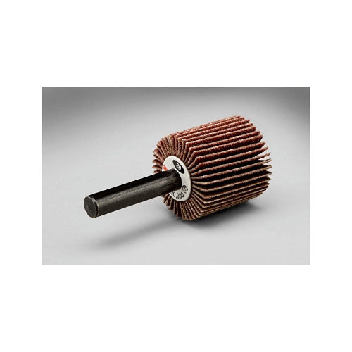 3M Spindle Mounted Flap Wheels, 1 in Dia., 1 in Thick, 60 Grit, Aluminum Oxide (405-051144-35475) 10 EA / CTN