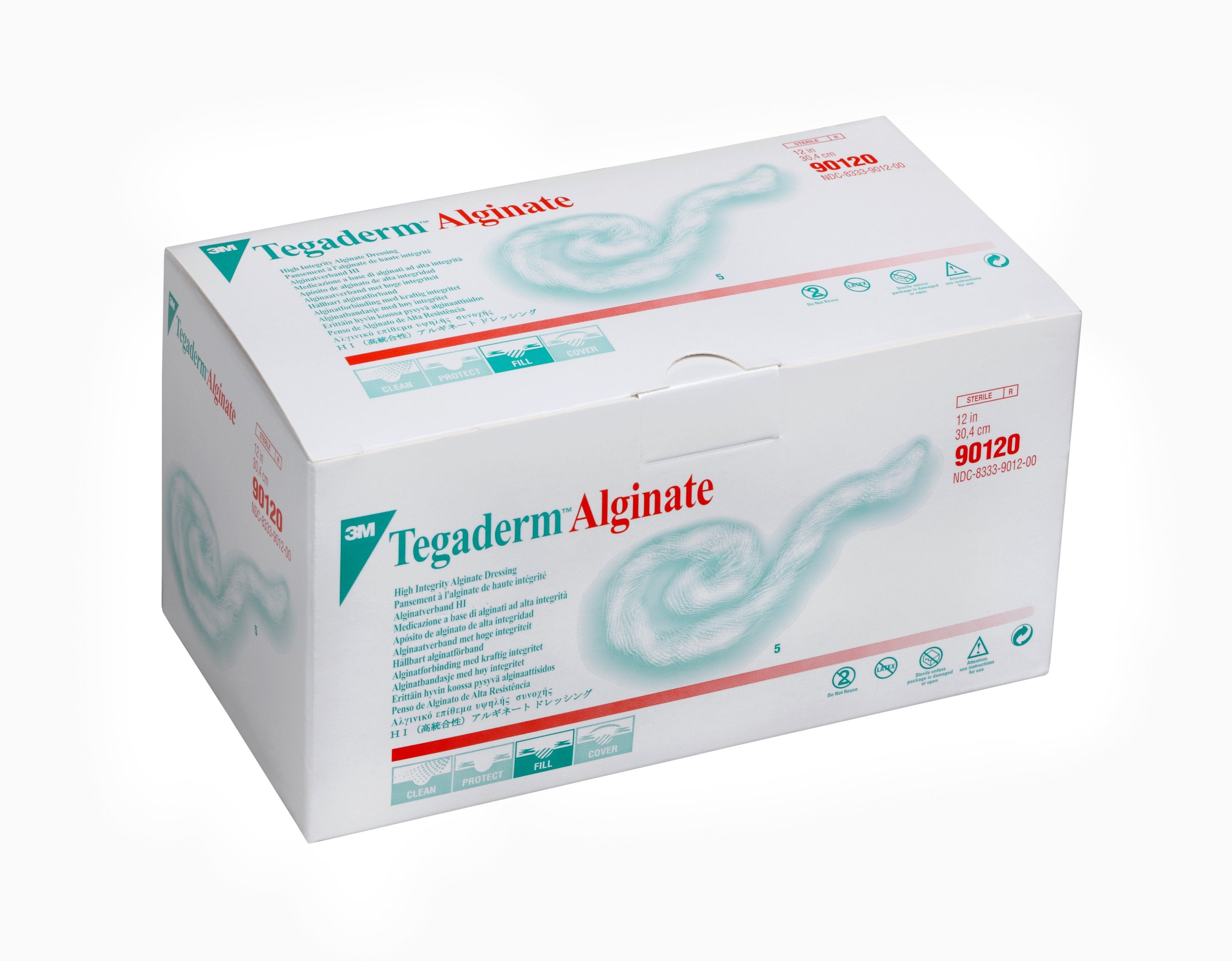 3M Tegaderm High Integrity Alginate Dressing 12 Inch Length Rope (318723_BX) 5/BX