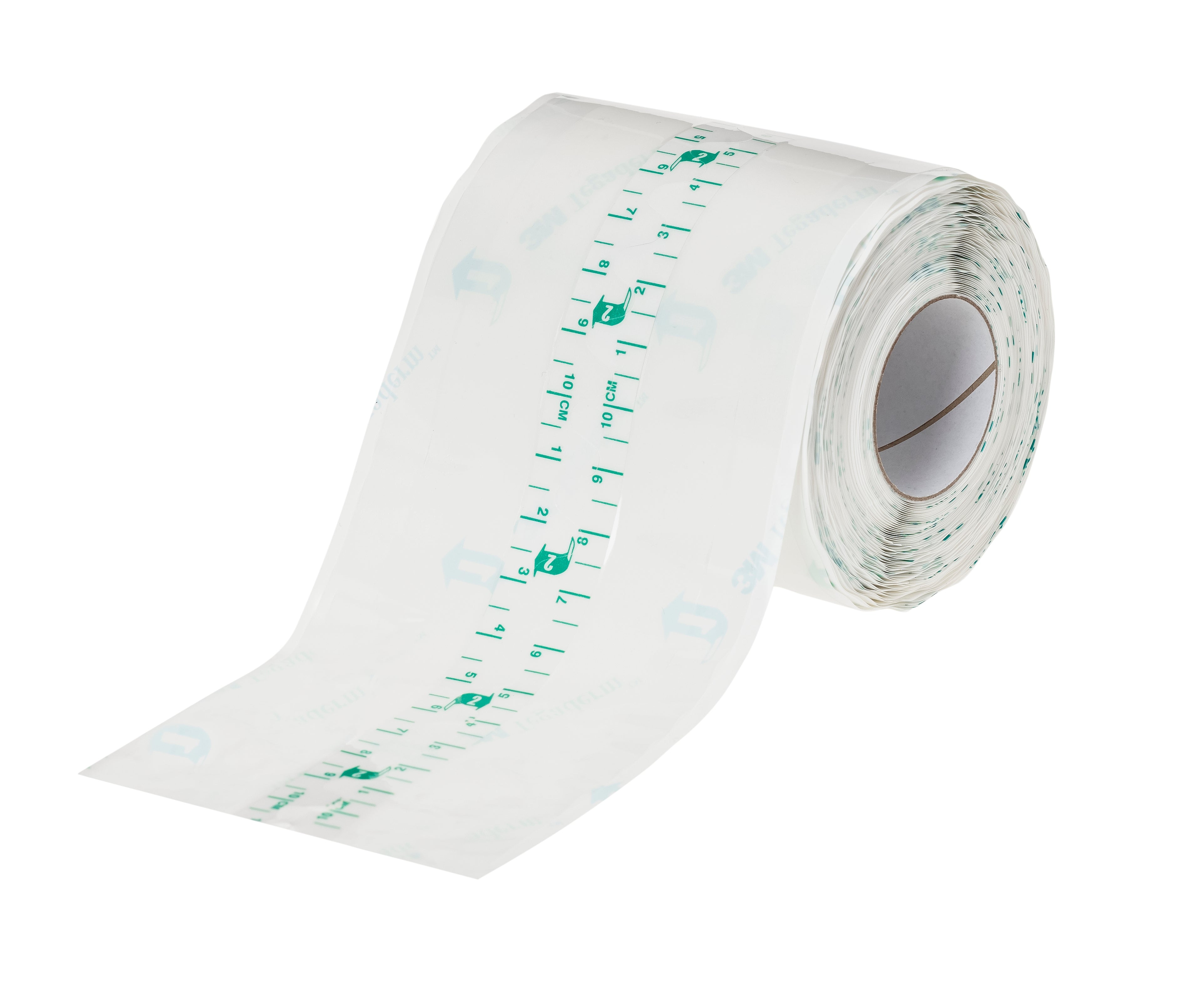 3M Tegaderm Transparent Film Dressing 2 Inch X 11 Yard 2 Tab Delivery Roll NonSterile (521718_CS) 4/CS