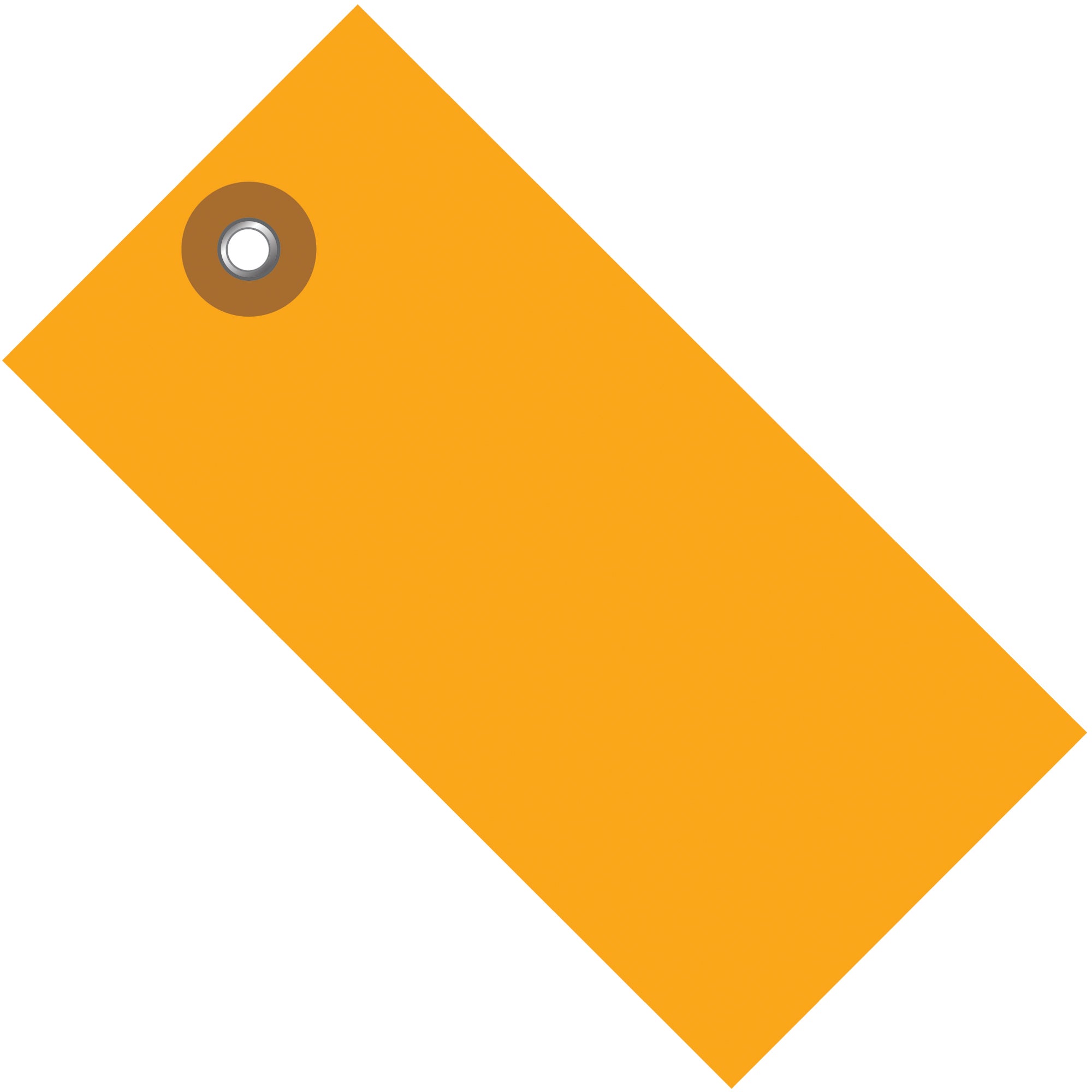 4 3/4 x 2 3/8" Orange Tyvek Shipping Tags (G14051E) Case Of 100