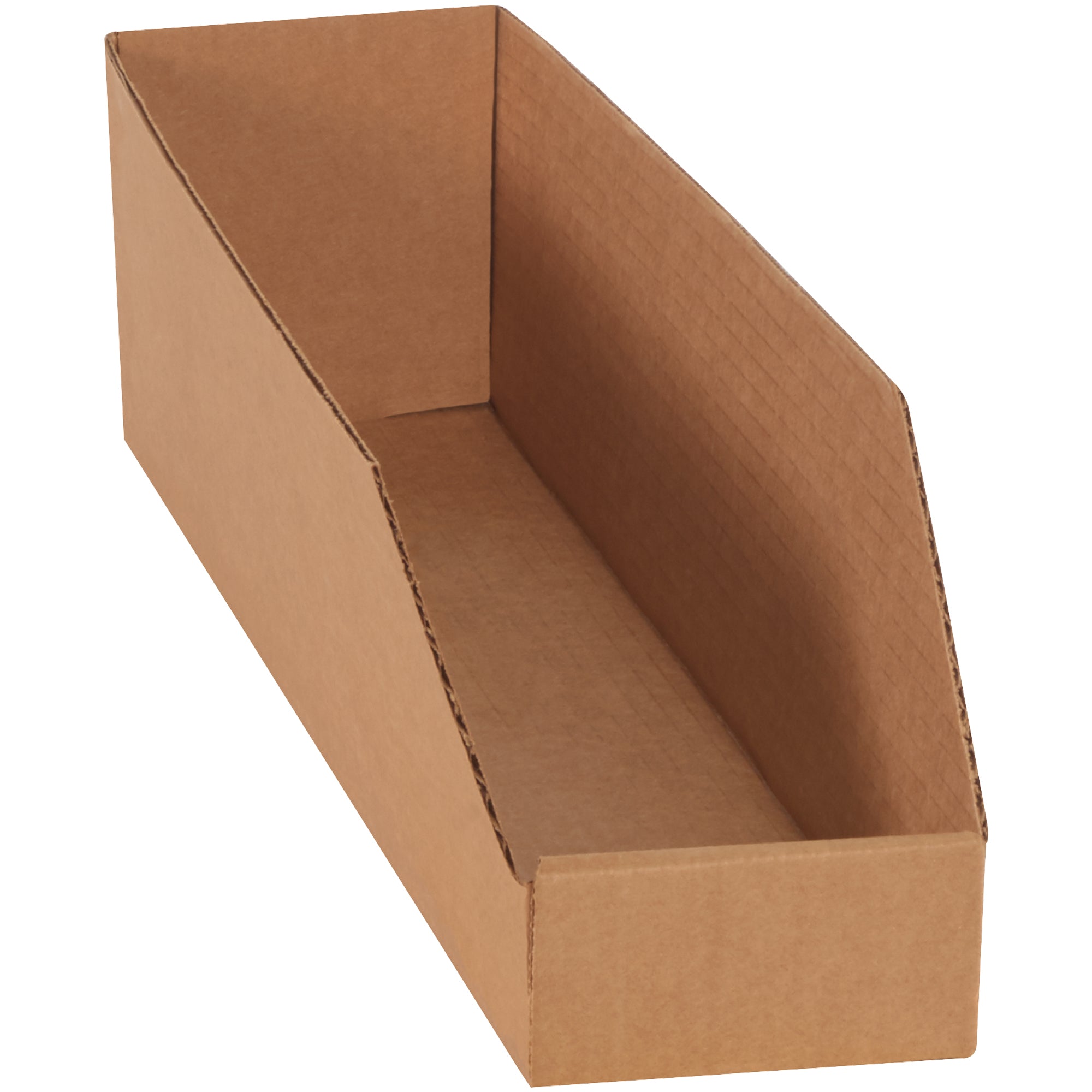 4 x 18 x 4 1/2" Kraft Bin Boxes (BINBWZ418K) Bundle Of 50