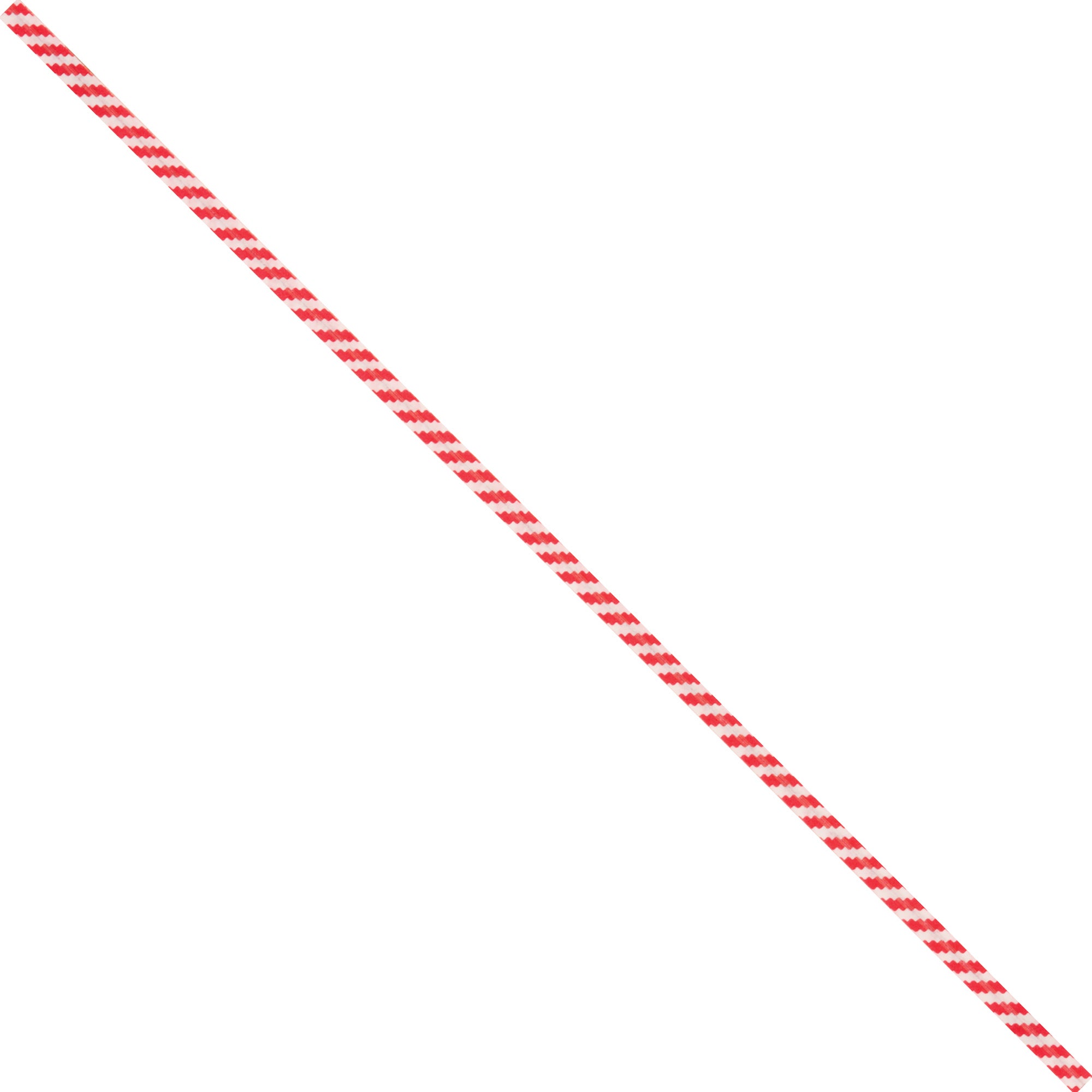 4 x 5/32" Red Candy Stripe Paper Twist Ties (PBT4CS) Case Of 2000
