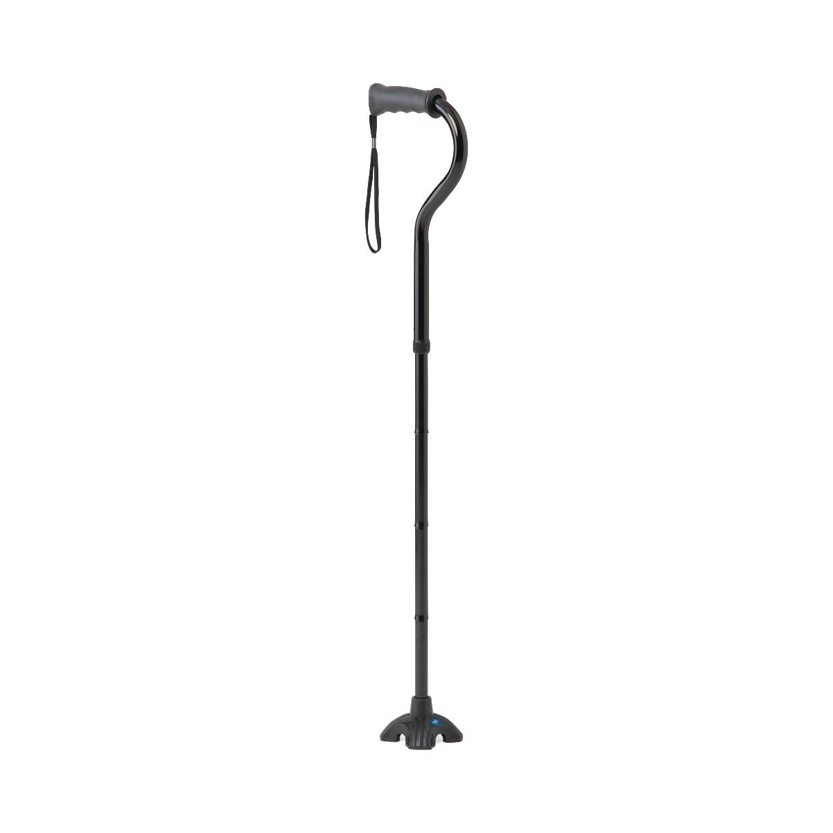 4U 4-Point Offset Folding Hybrid Cane, Black, 1 EA (4UCANE) Each