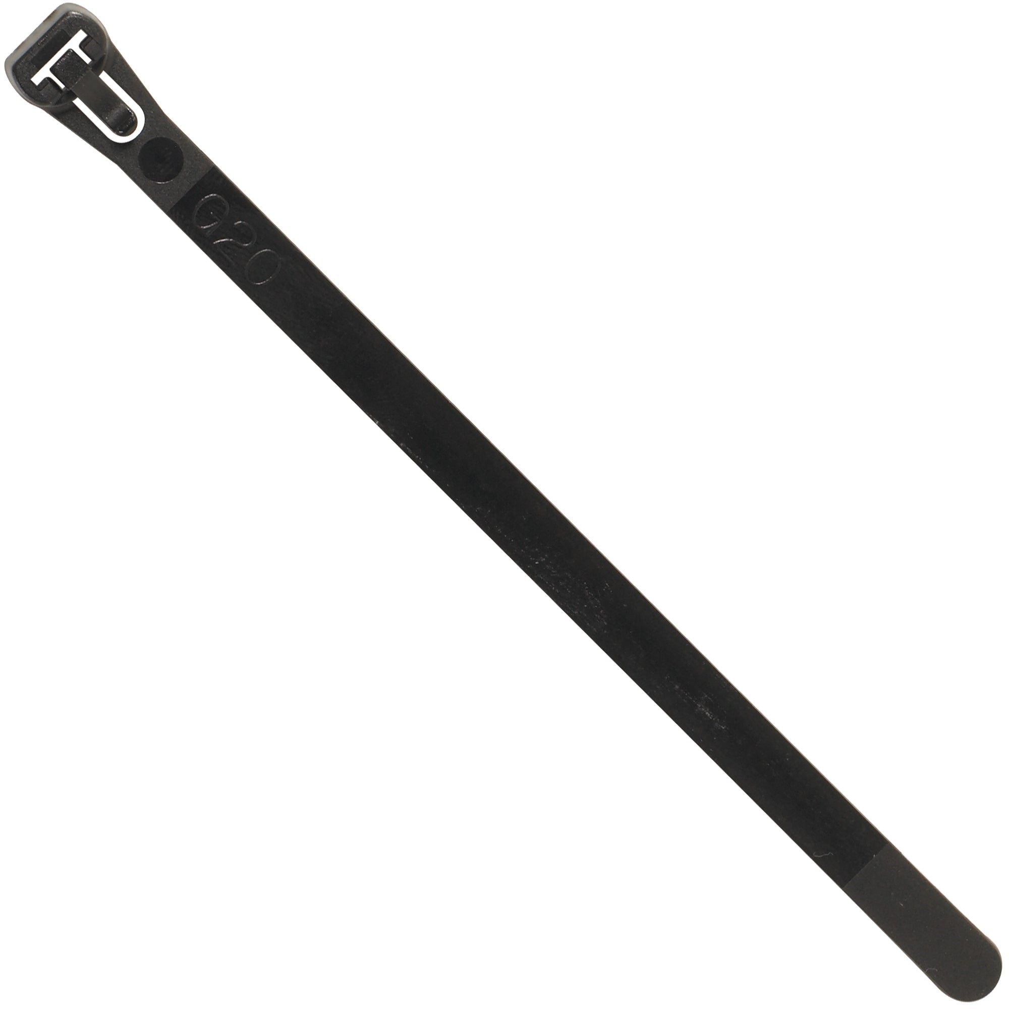 5 1/2" 50# Black Releasable Cable Ties (CTR55B) Case Of 1000