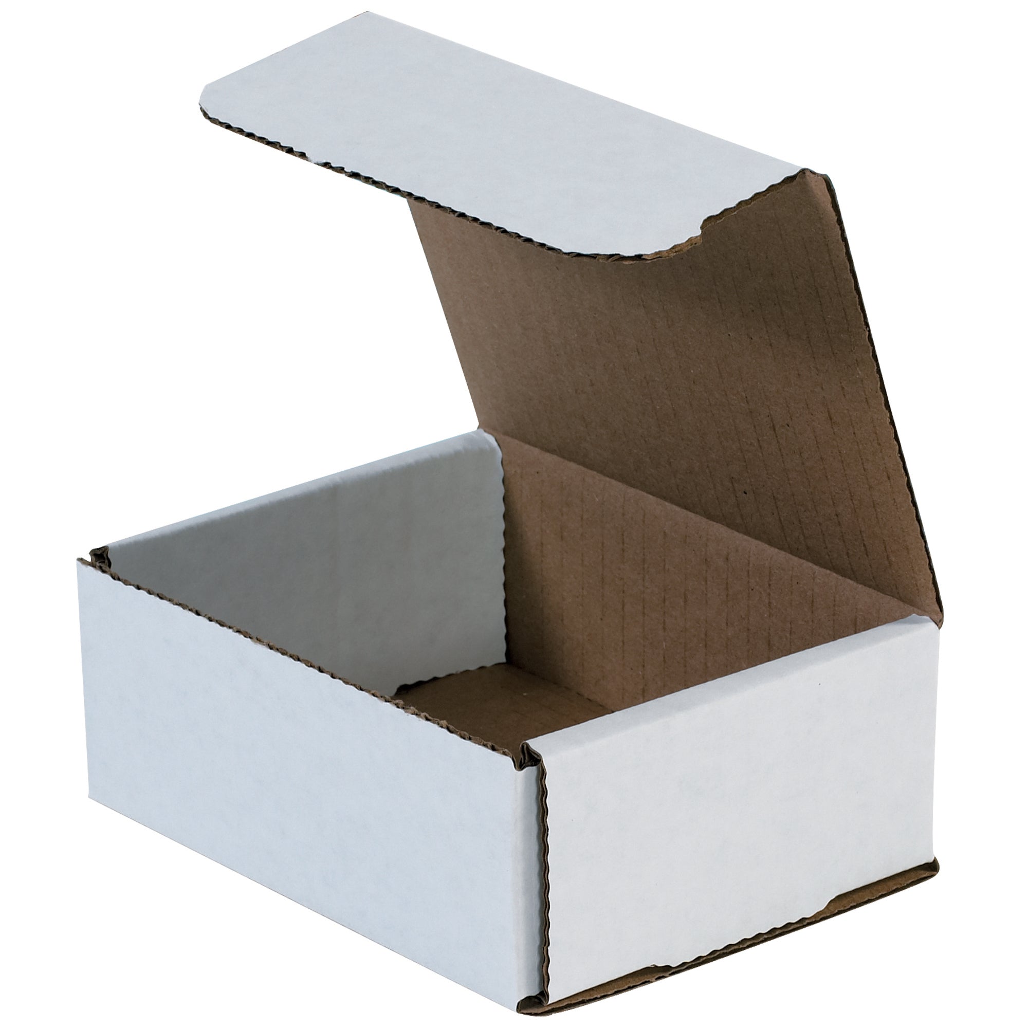5 x 4 x 2" White Corrugated Mailers (M542) Bundle Of 50
