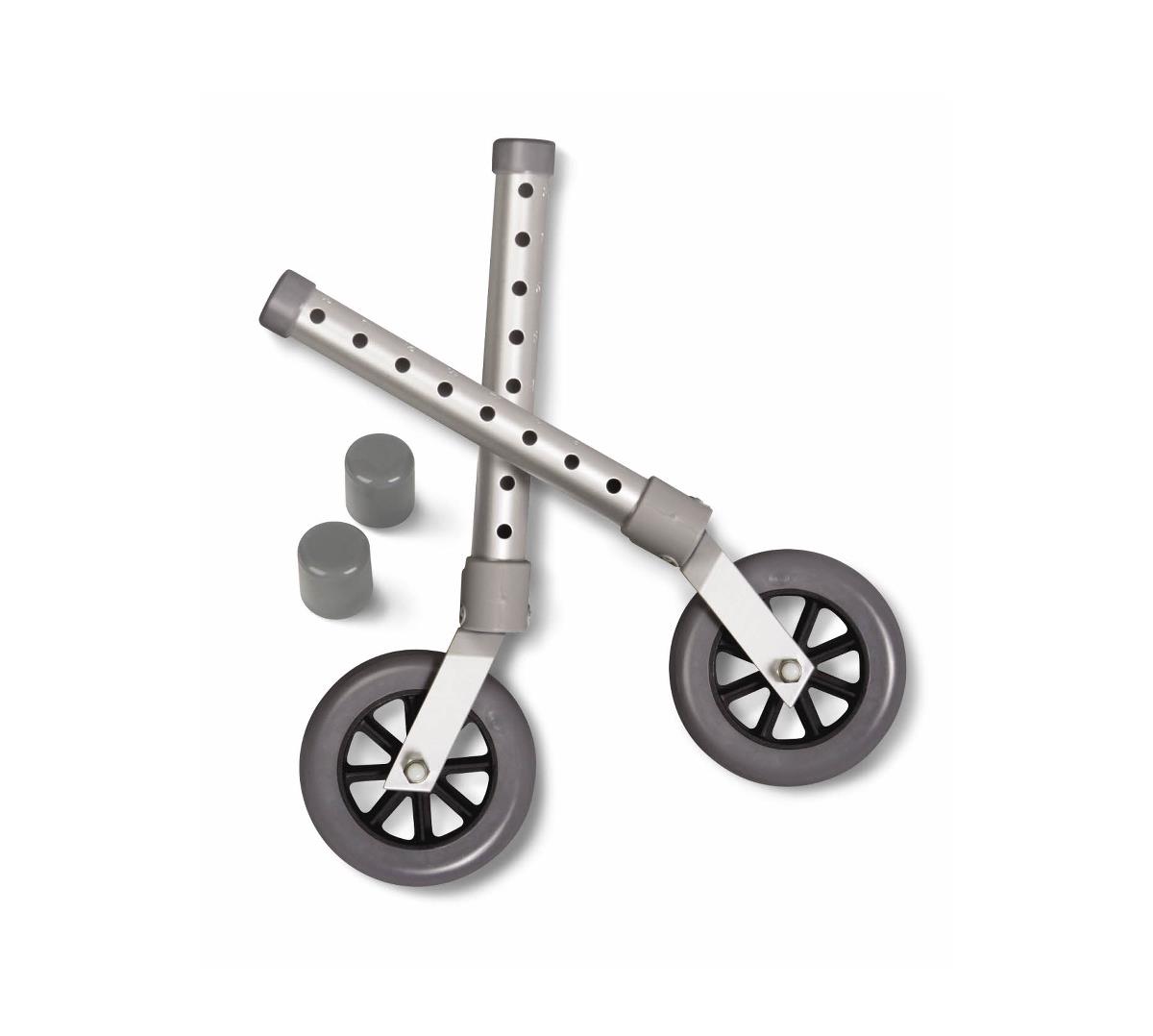 5" Swivel Casters for Walker with 1" Tubing, 2/ST (MDS86615SW5) Set of 2