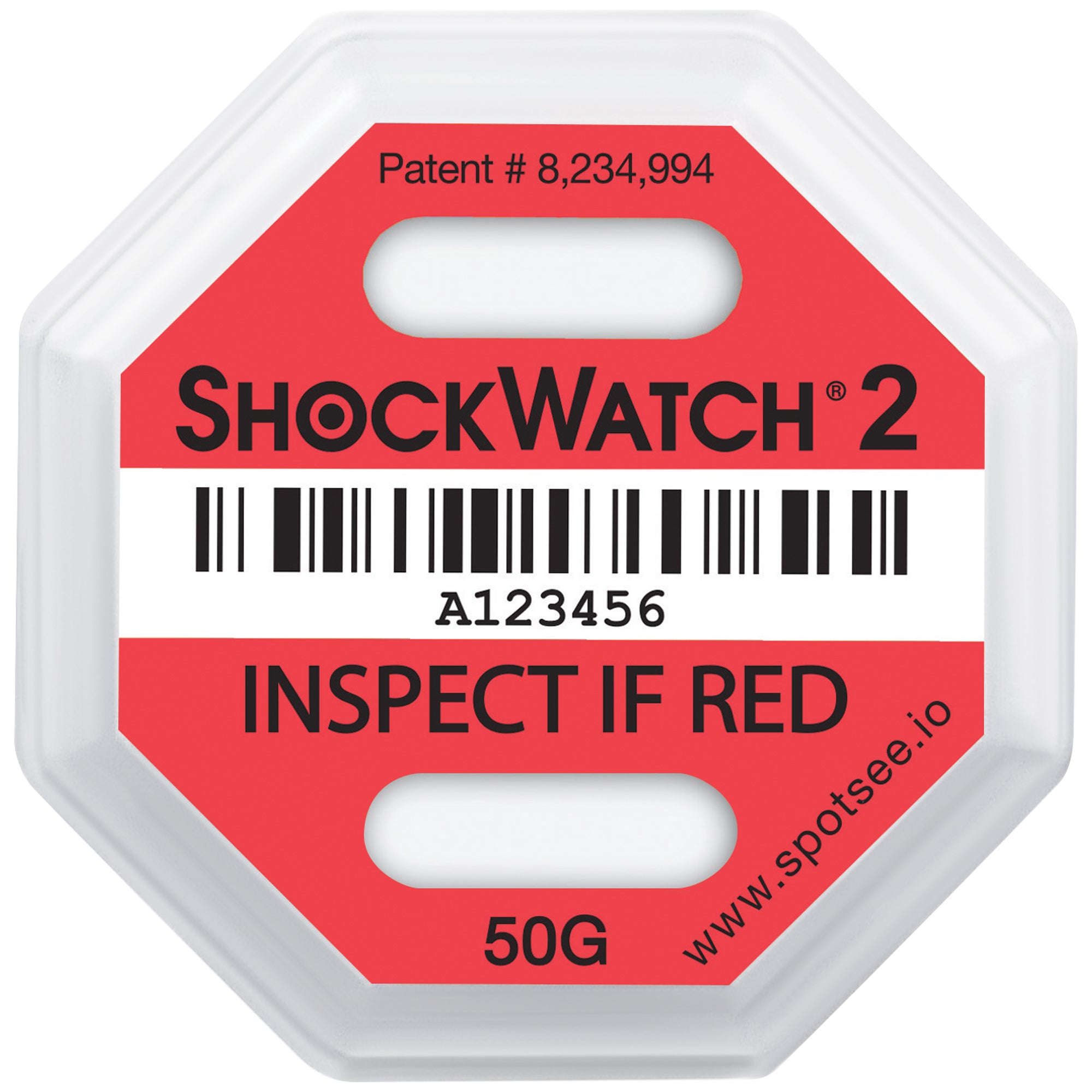 50G Shockwatch 2 Indicators (SHWT50) Case Of 50