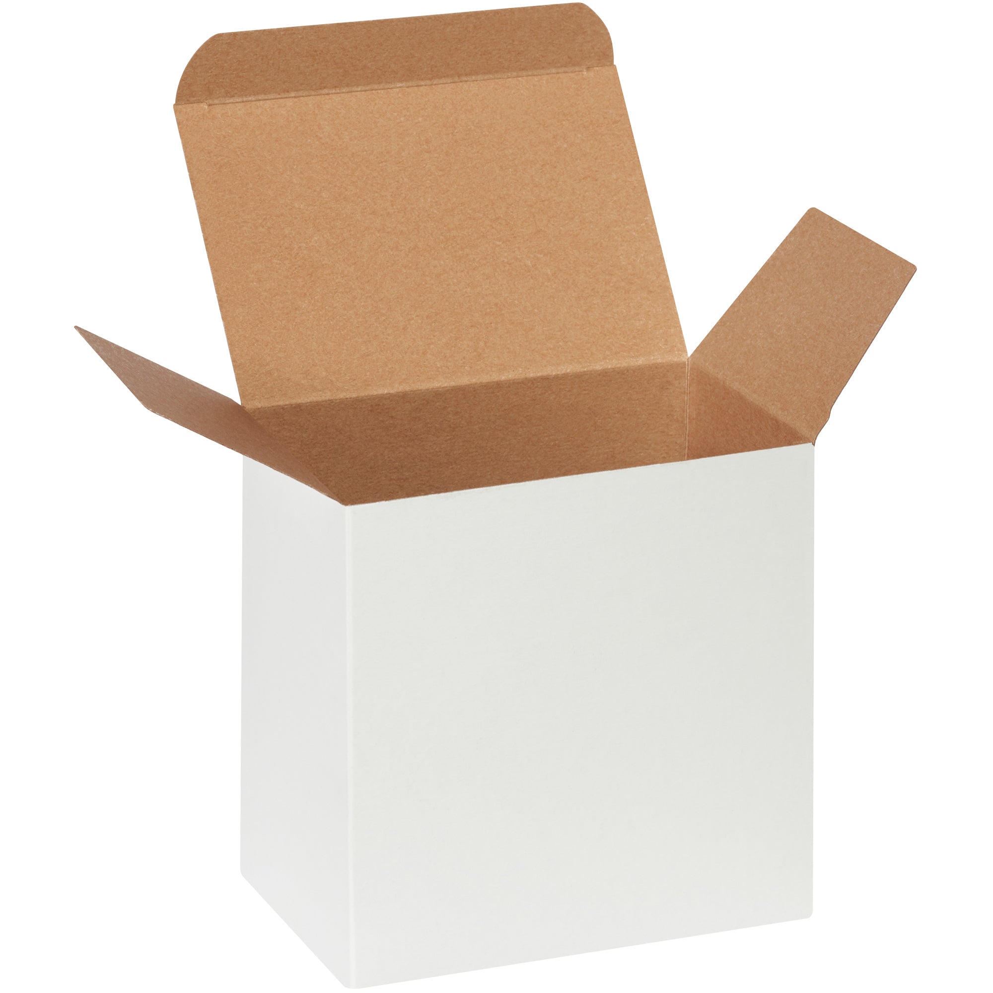6 x 4 x 6" White Reverse Tuck Folding Cartons (RTD8W) Case Of 200