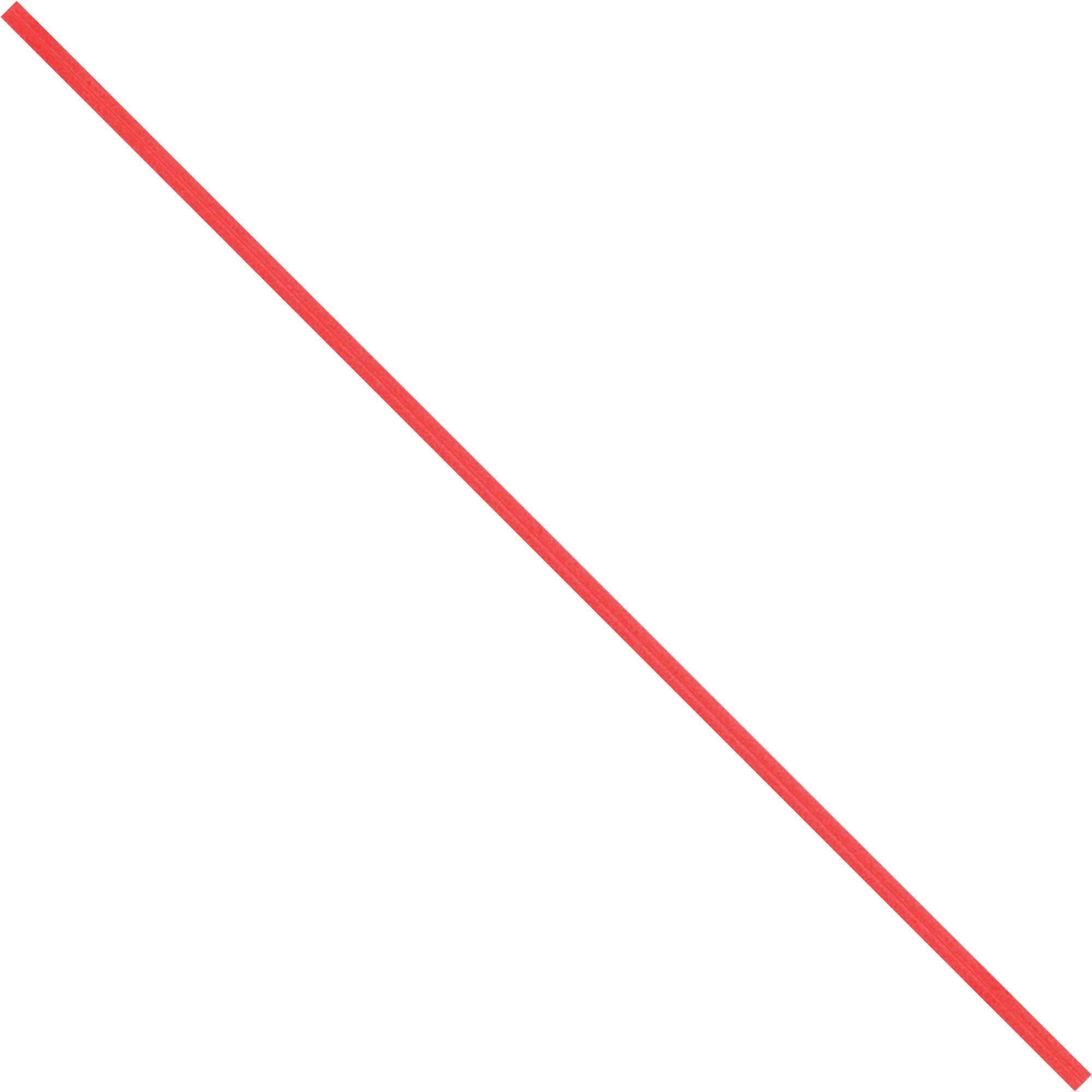 6 x 5/32" Red Paper Twist Ties (PBT6R) Case Of 2000