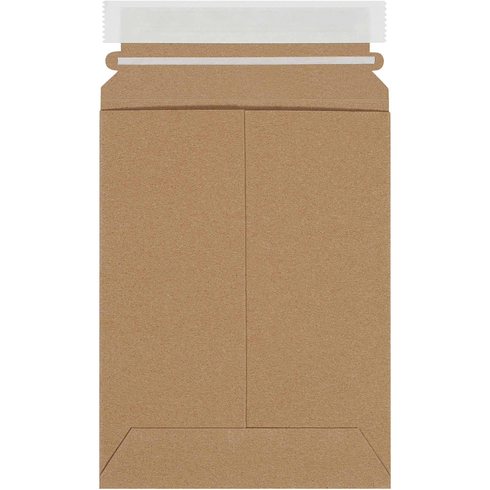 6 x 8" Kraft Self-Seal Stayflats Plus Mailers (RM1K) Case Of 100