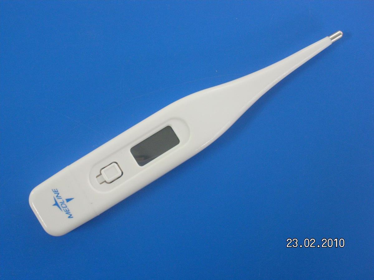 60-Second Standard Oral Digital Stick Thermometer with Fahrenheit/Celsius, 20/BX (MDS9655Z) Box of 20