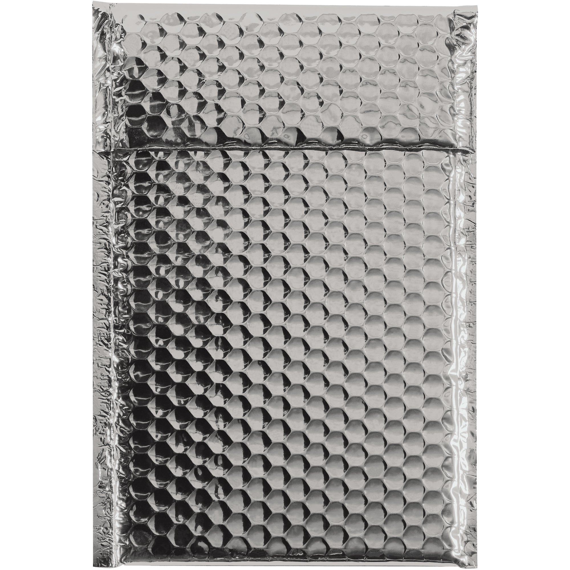 7 1/2 x 11" Silver Glamour Bubble Mailers (GBM0711S) Case Of 72