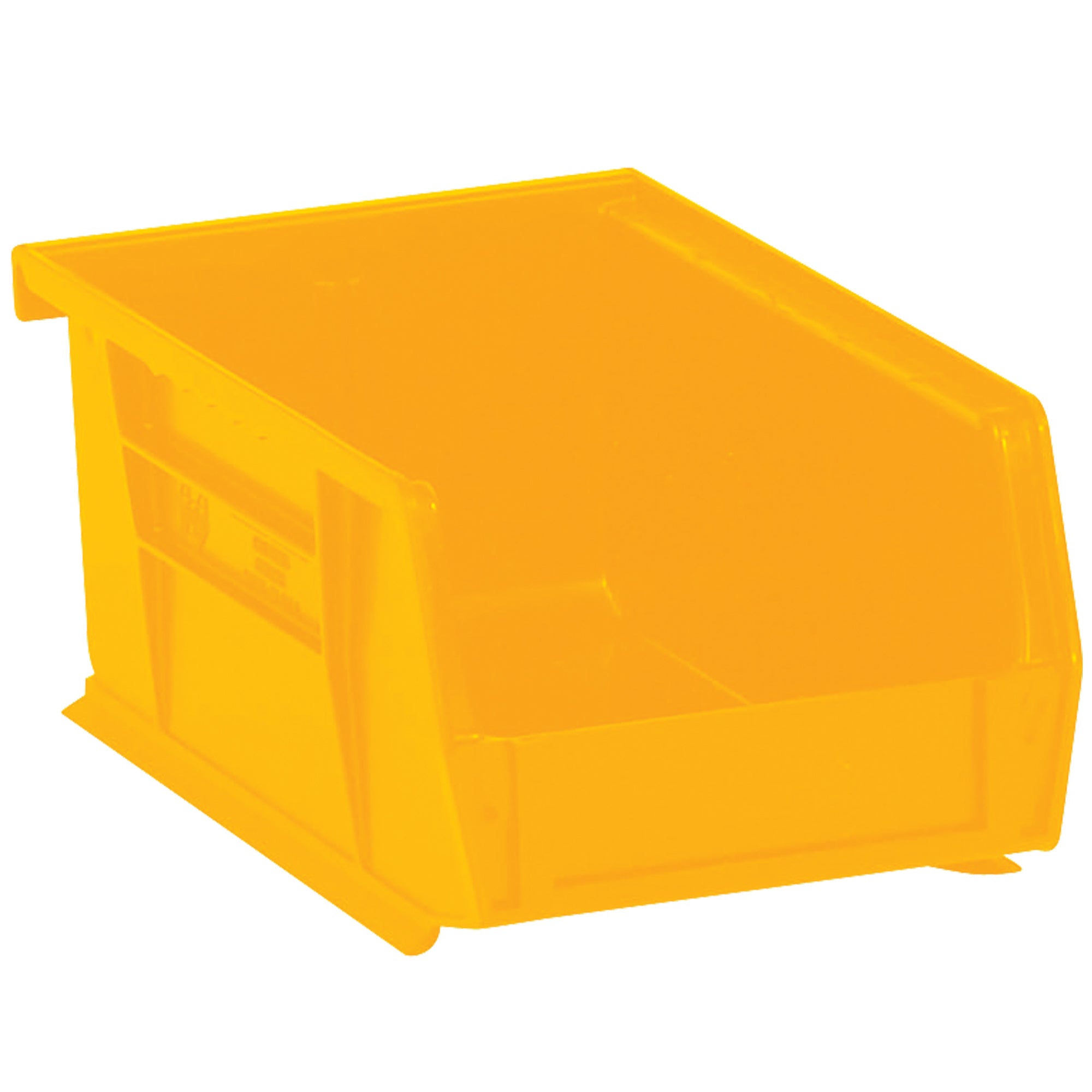 7 3/8 x 4 1/8 x 3" Yellow Plastic Stack & Hang Bin Boxes (BINP0743Y) Case Of 24