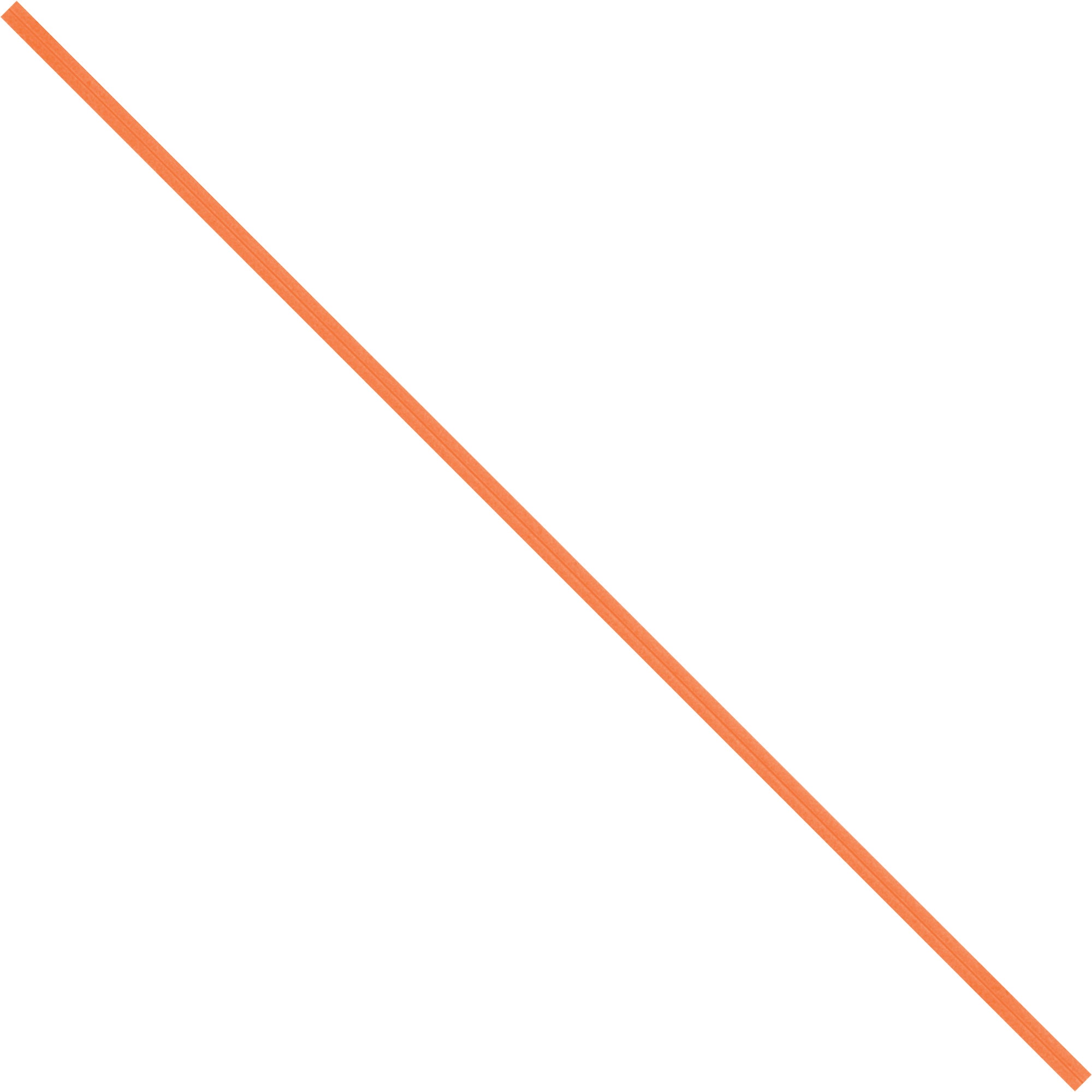 7 x 5/32" Orange Paper Twist Ties (PBT7O) Case Of 2000