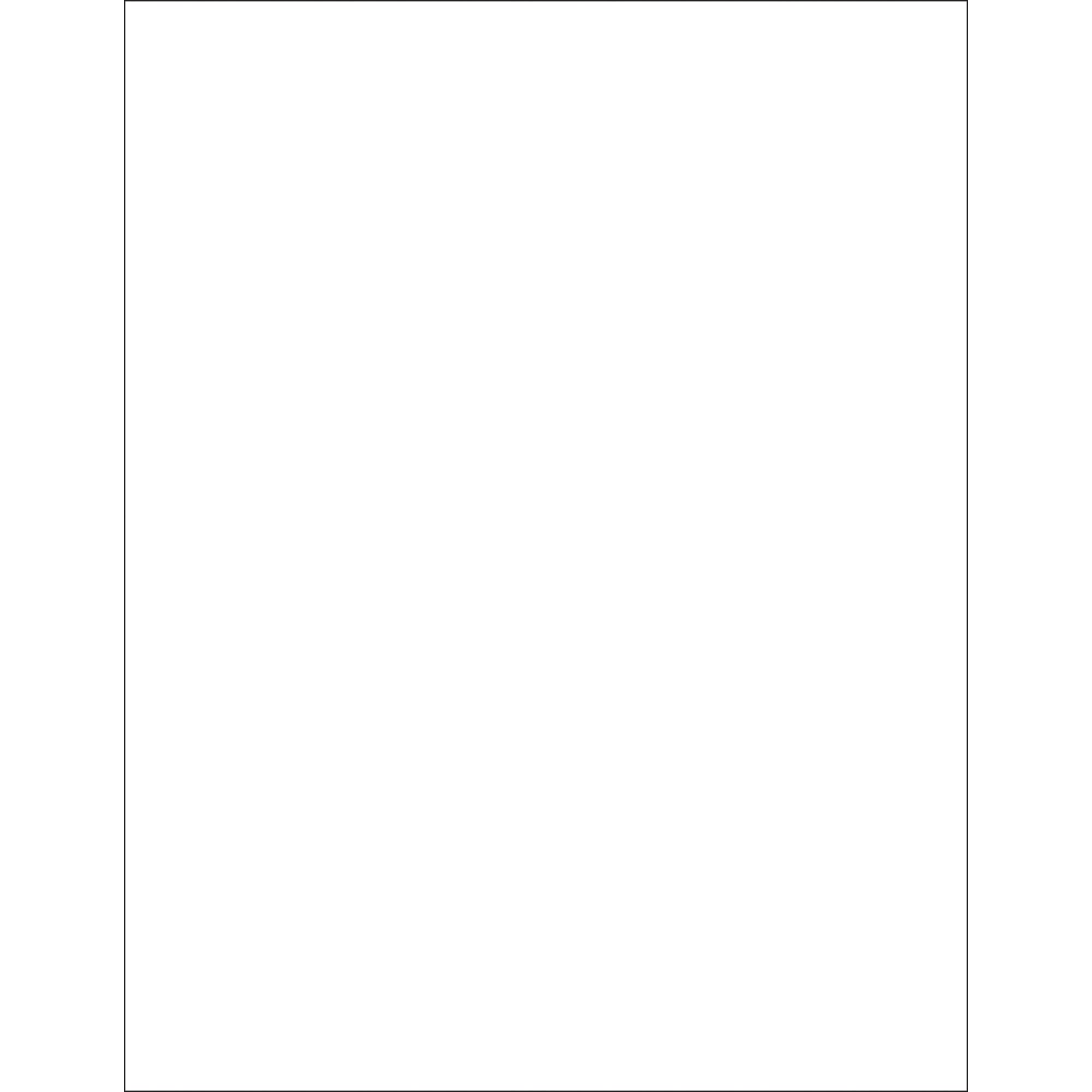 8 1/2 x 11" White Rectangle Laser Labels - Master Case (LL136MC) Case Of 1000