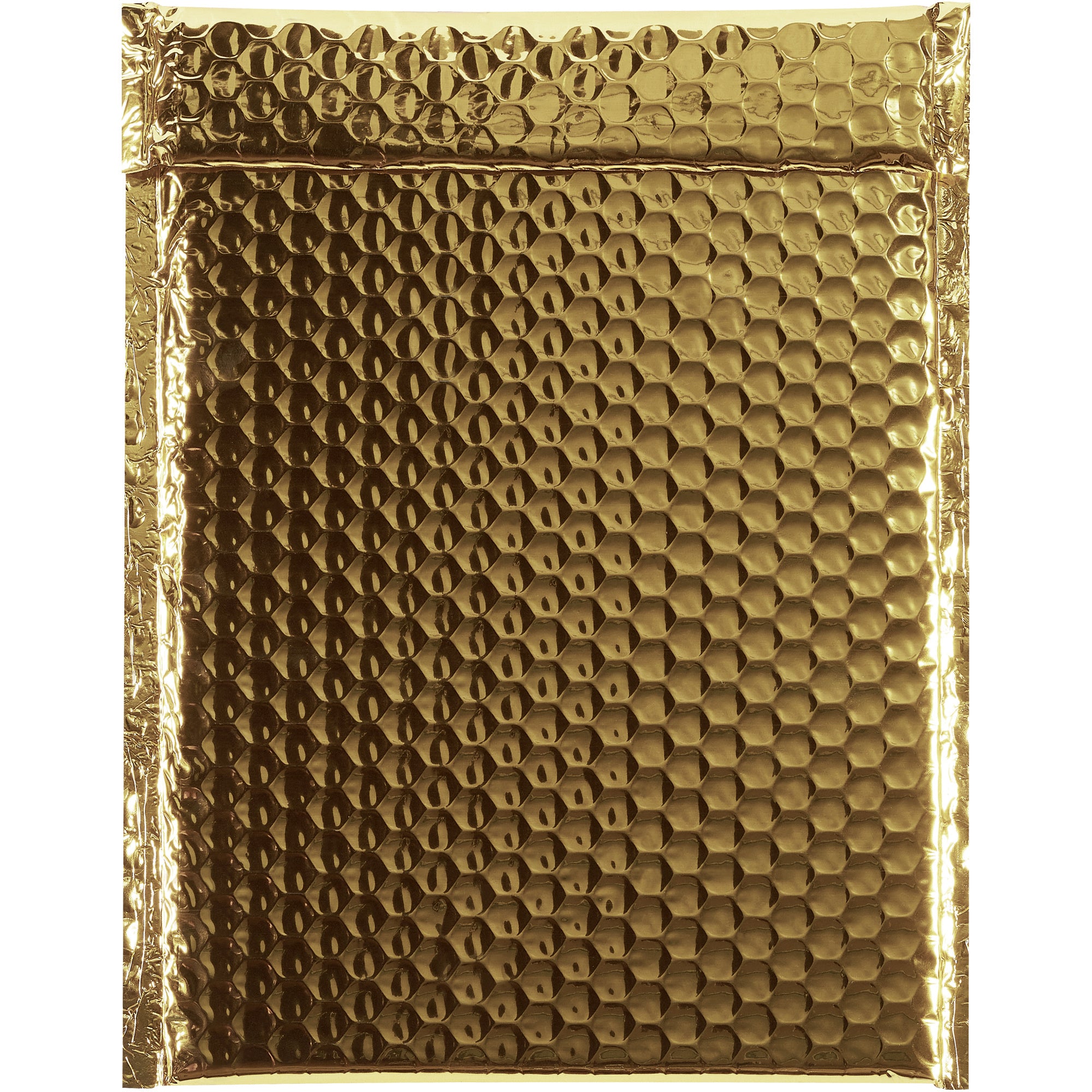 9 x 11 1/2" Gold Glamour Bubble Mailers (GBM0911GD) Case Of 100