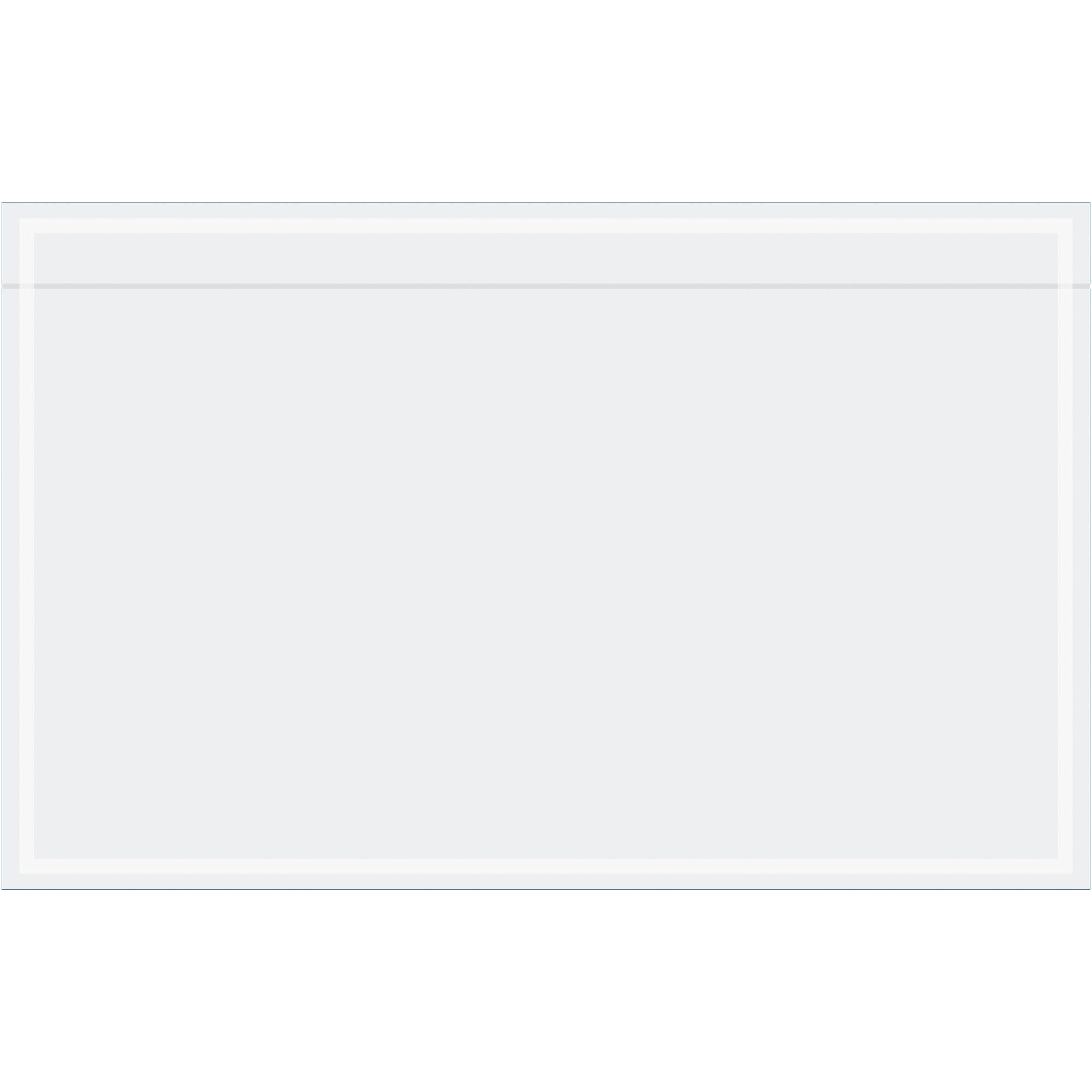 9 1/2 x 6" "Clear Face" Document Envelopes (PL525) Case Of 1000