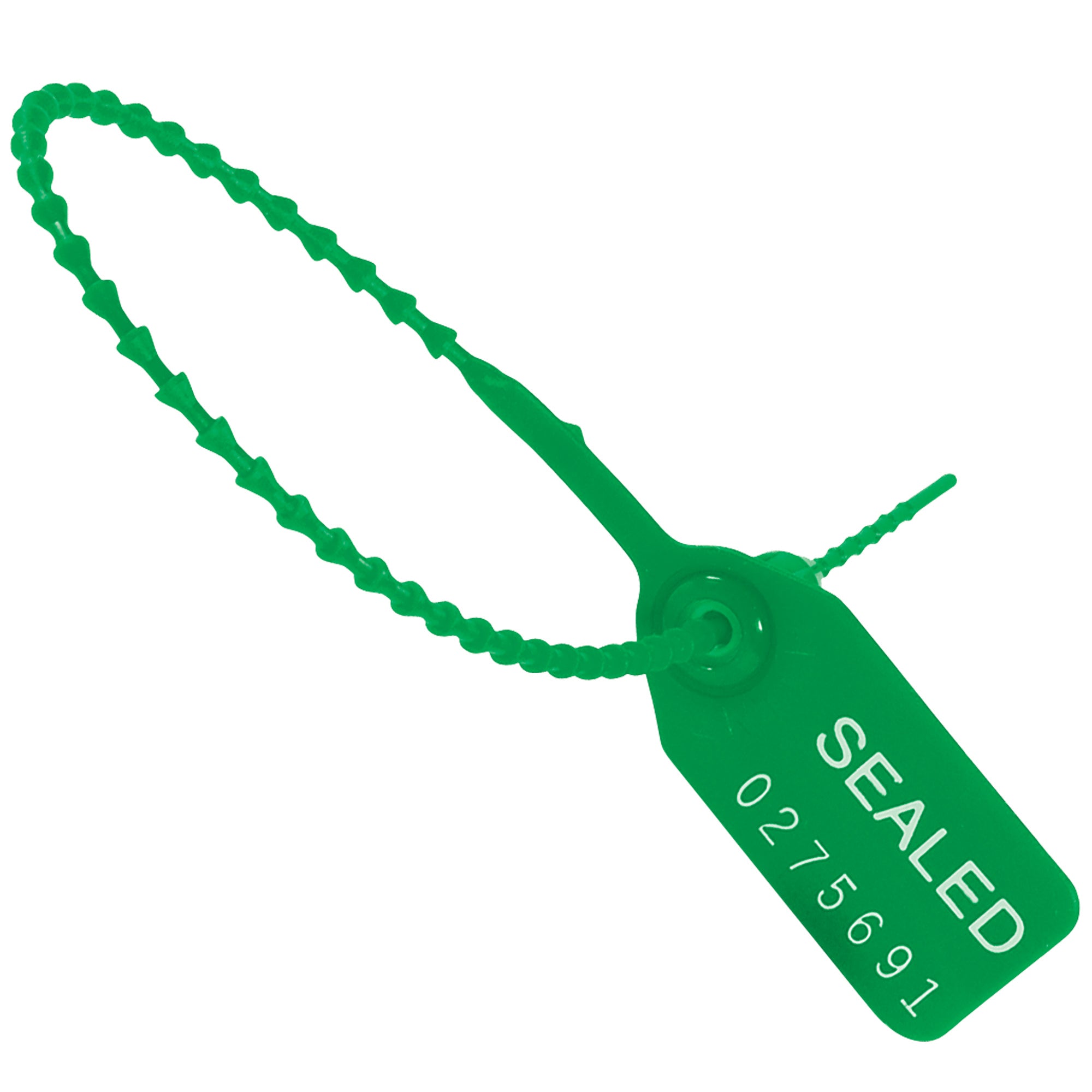 9" Green Pull-Tight Seals (SE1001G) Case Of 100