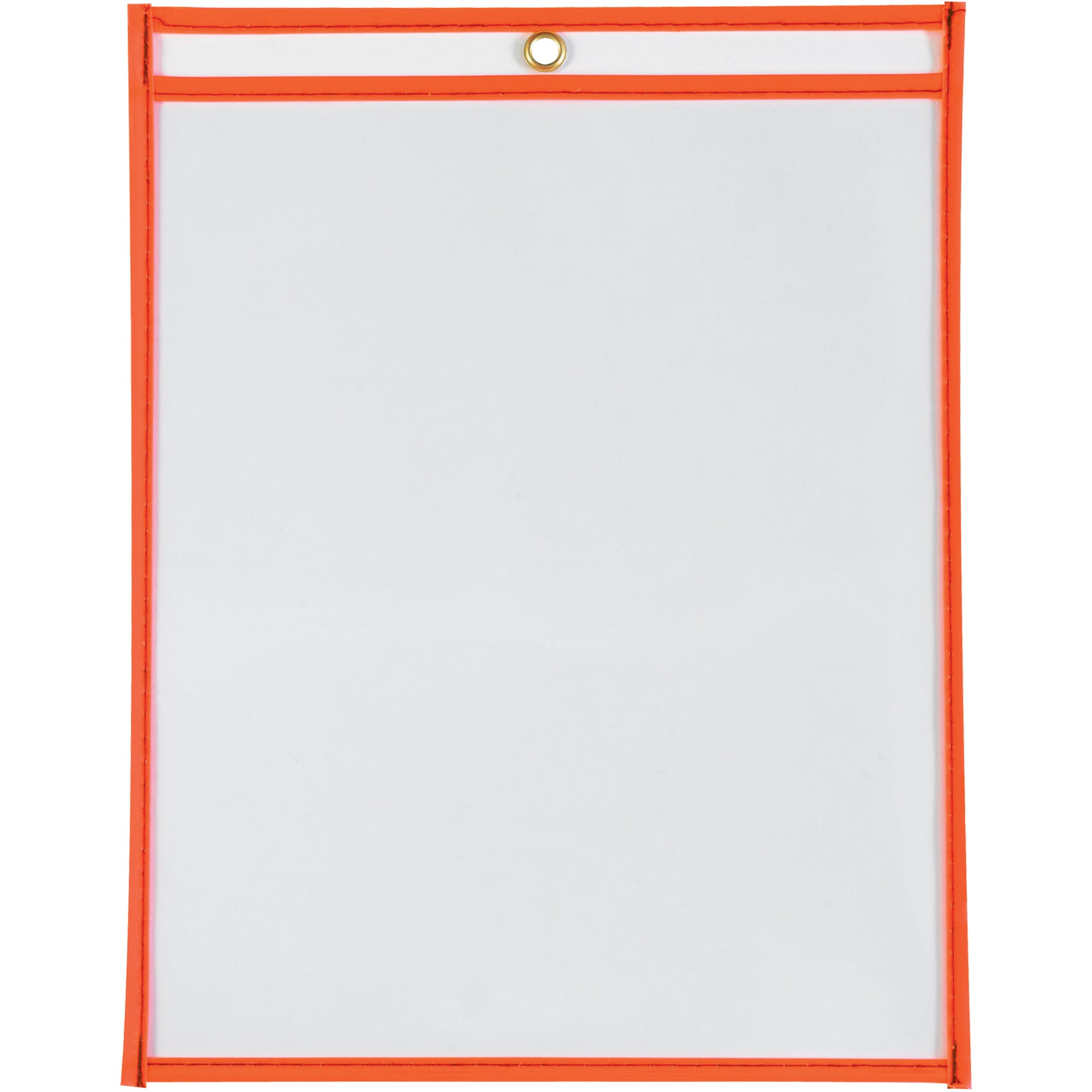 9 x 12" Neon Orange Job Ticket Holders (JTH115OR) Case Of 15