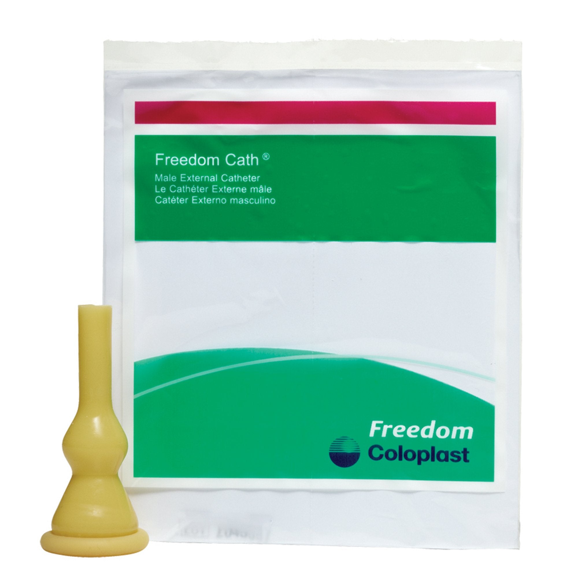 Active Cath Male External Catheter Self-Adhesive Strip Latex Large (179396_EA) 1/EA