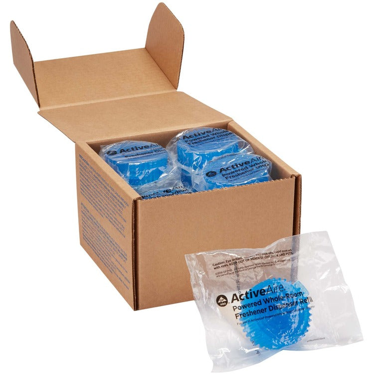ActiveAire Powered Whole-Room Freshener Dispenser Refill, Coastal Breeze, 12 Cartridges/Case (GPC48280) Case of 12
