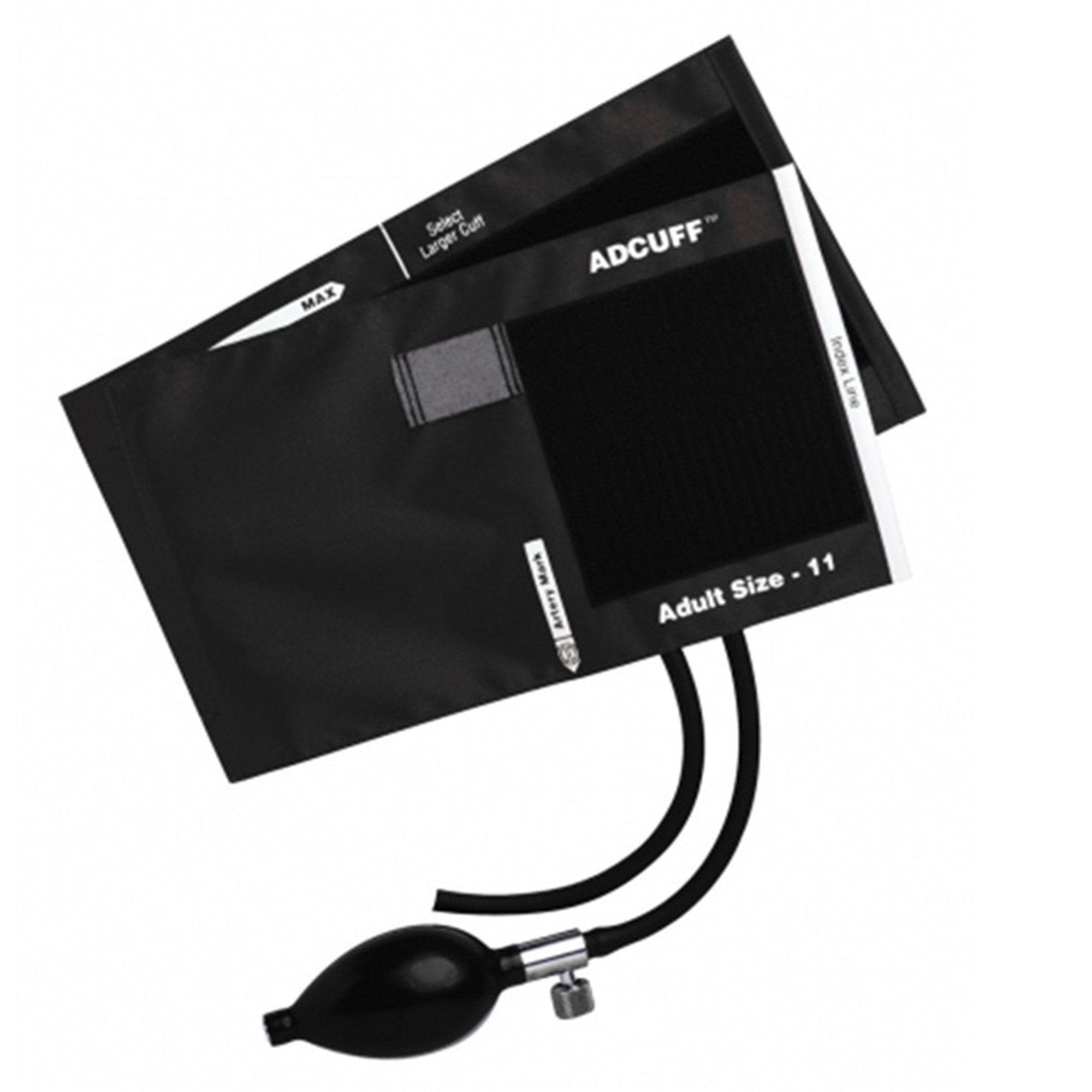 Adcuff Reusable Blood Pressure Cuff and Bulb 23 to 40 cm Arm Nylon Cuff Adult Cuff (777118_EA) 1/EA