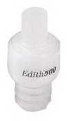 AirLife Edith 500 Heat and Moisture Exchanger 30 mg H2O/L @ VT 250 mL 0.81 cm H2O @ 30 LPM (954952_PK) 30/PK