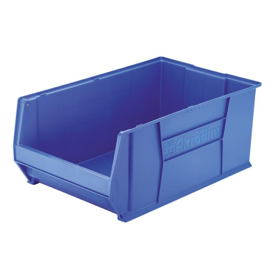 Akro-Mils Super Size Storage Bin, Stackable, 18 1/2"x29 1/4"x12", BE (AKM30290B) Each