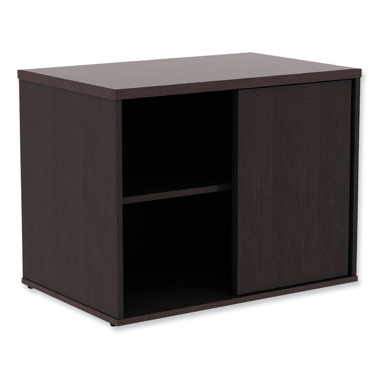 Alera Alera Open Office Low Storage Cab Cred, 29.5w x 19.13d x 22.78h, Espresso (ALELS593020ES) Each