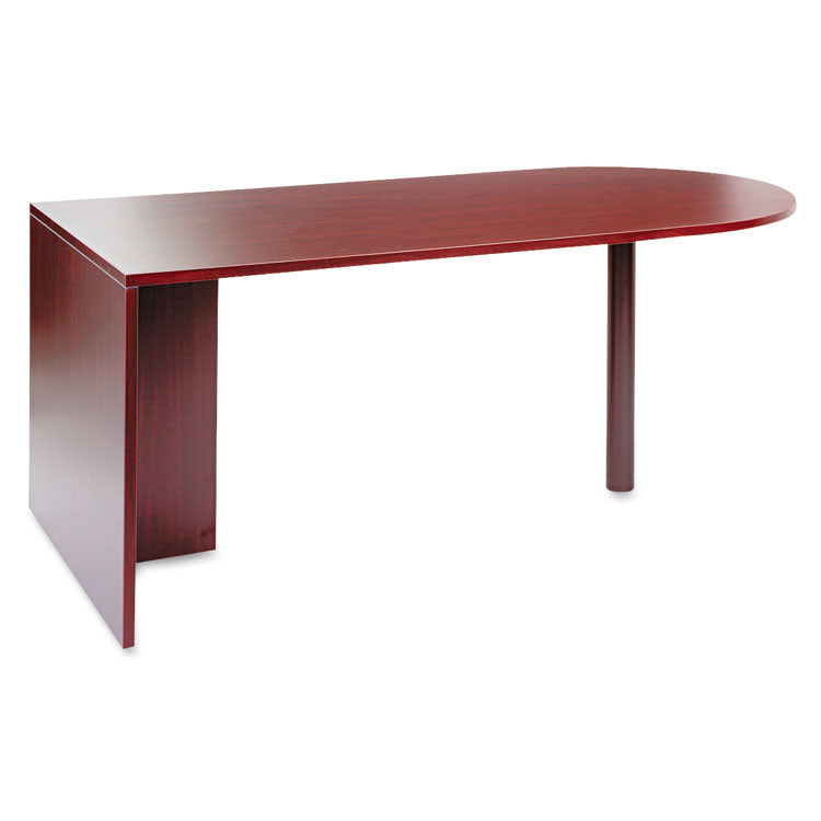Alera Alera Valencia Series D-Top Desk, 71" x 35.5" x 29.63", Mahogany (ALEVA277236MY) Each