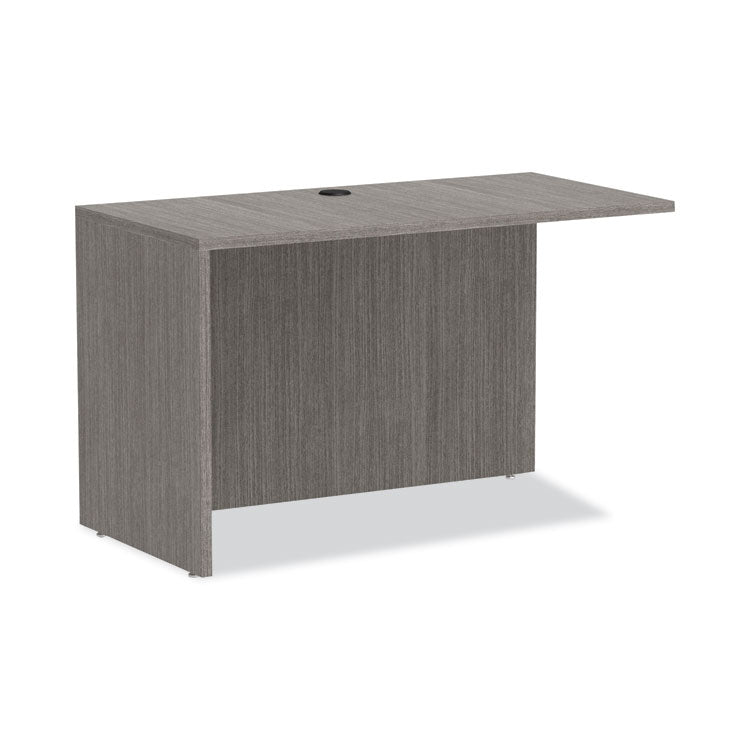 Alera Alera Valencia Series Reversible Return/Bridge Shell, 47.25w x 23.63d x 29.5h, Gray (ALEVA354824GY) Each