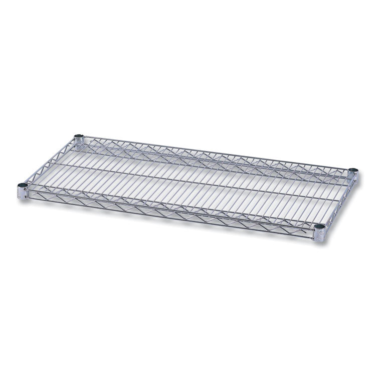 Alera Industrial Wire Shelving Extra Wire Shelves, 36w x 18d, Silver, 2 Shelves/Carton (ALESW583618SR) Pack of 2