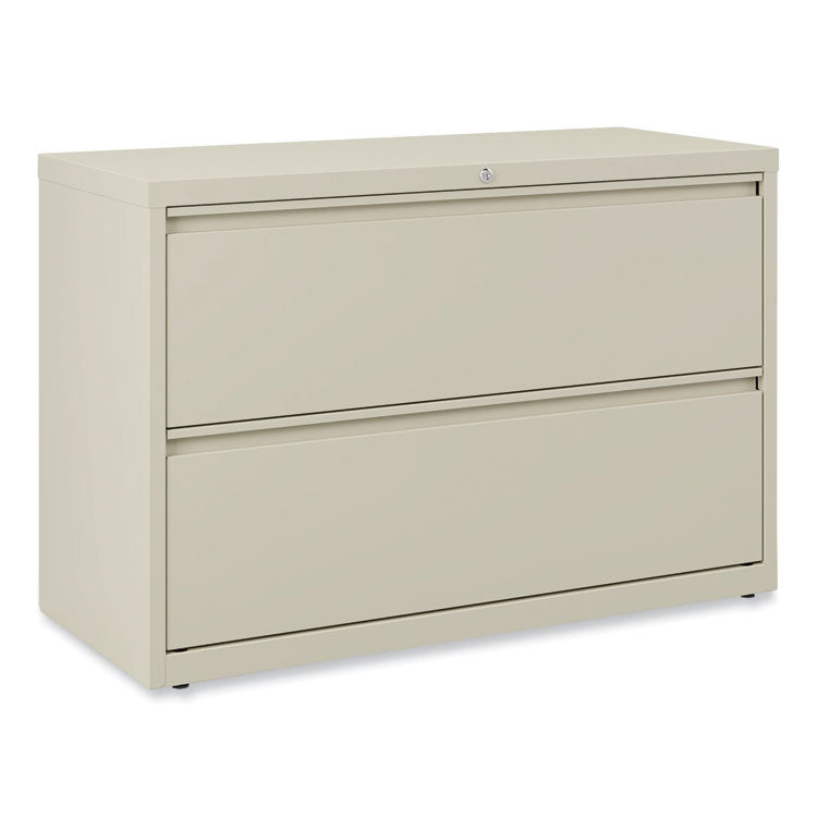 Alera Lateral File, 2 Legal/Letter-Size File Drawers, Putty, 42" x 18.63" x 28" (ALEHLF4229PY) Each