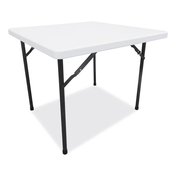 Alera Square Plastic Folding Table, 36w x 36d x 29.25h, White (ALEPT36SW) Each