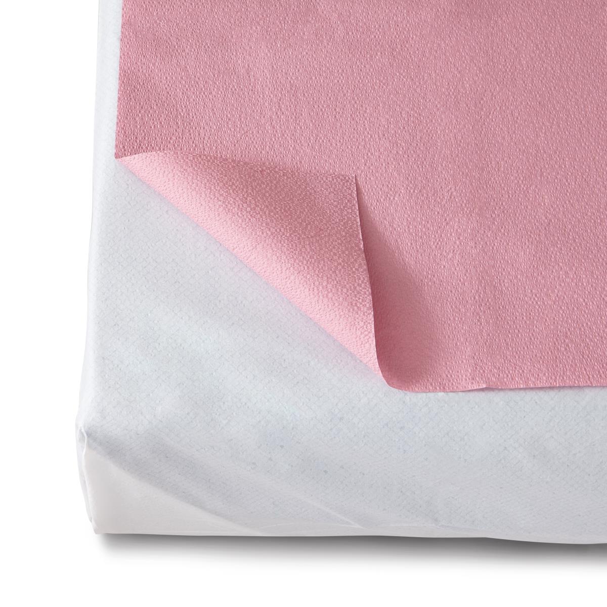 All-Tissue Drape Sheet, 2-Ply, Mauve, 40" x 48" (101.6 cm x 121.9 cm), 100/CS (NON24339M) Case of 100