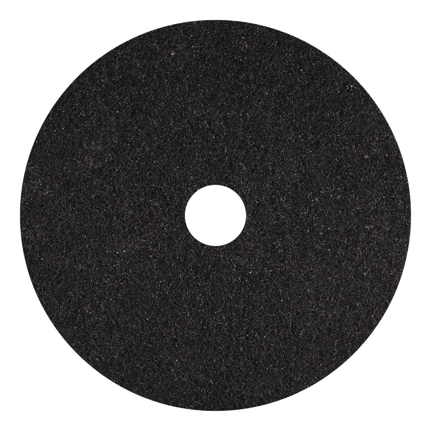 Americo Stripping Pads, 15" Diameter, Black, 5/Carton (AM7400115) Case of 5