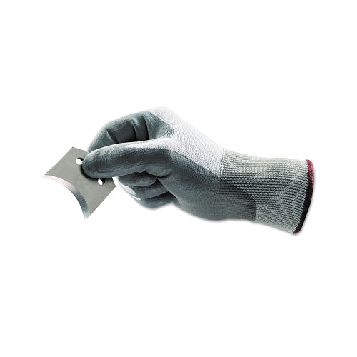 Ansell HyFlex 11-644 Light Cut Protection Gloves, Size 11, Gray/White (012-11-644-11) 1 Dozen