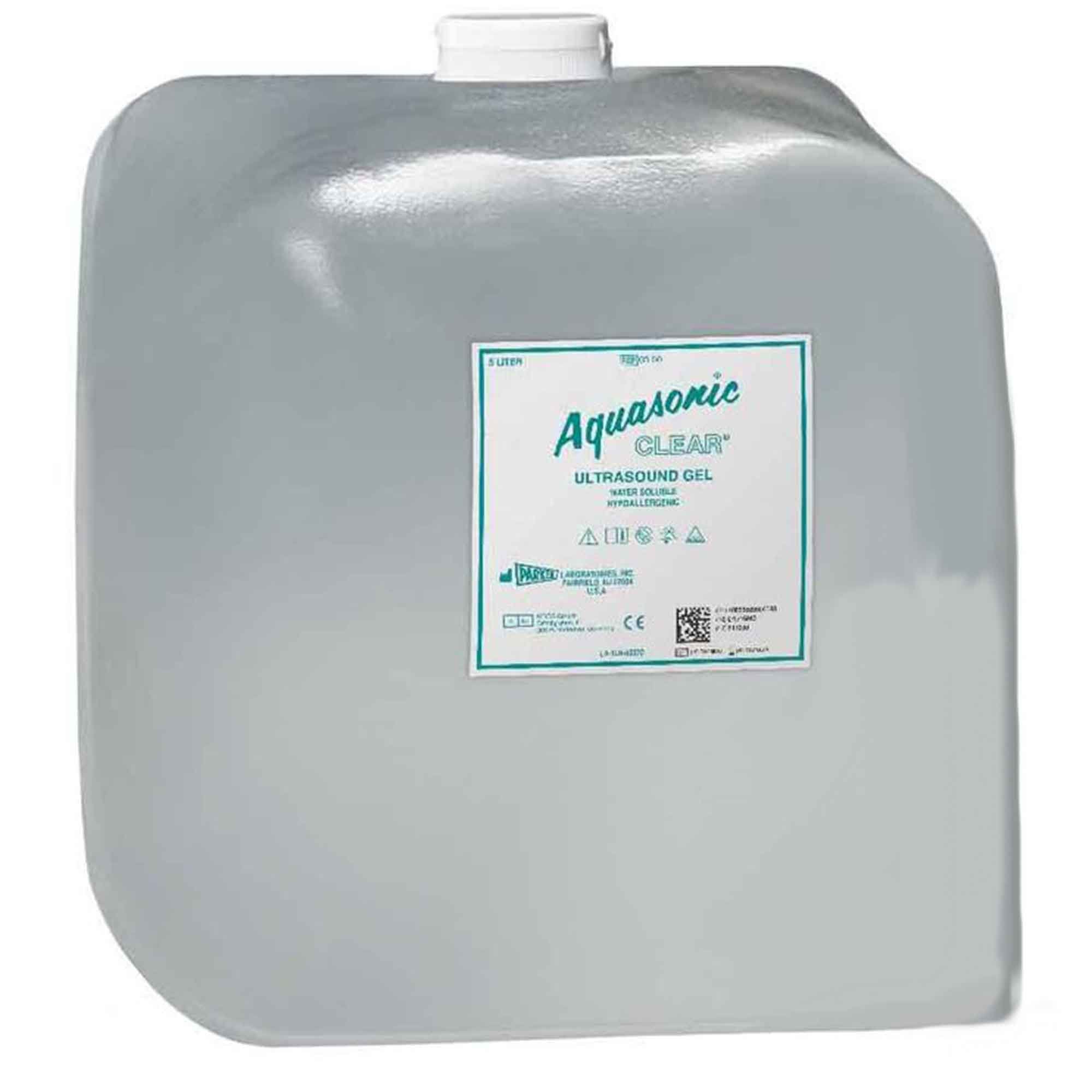 Aquasonic Clear Ultrasound Gel High Viscosity 5 Liter Jug NonSterile (227103_CS) 1/CS