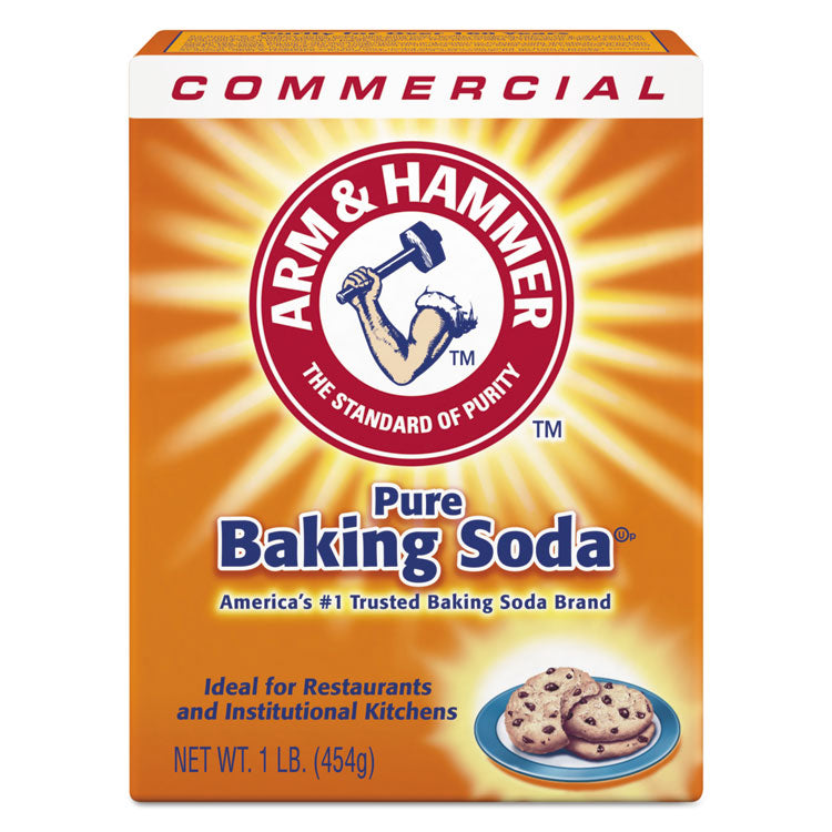 Arm & Hammer Baking Soda, 1 lb Box, 24/Carton (CDC3320084104) Case of 24